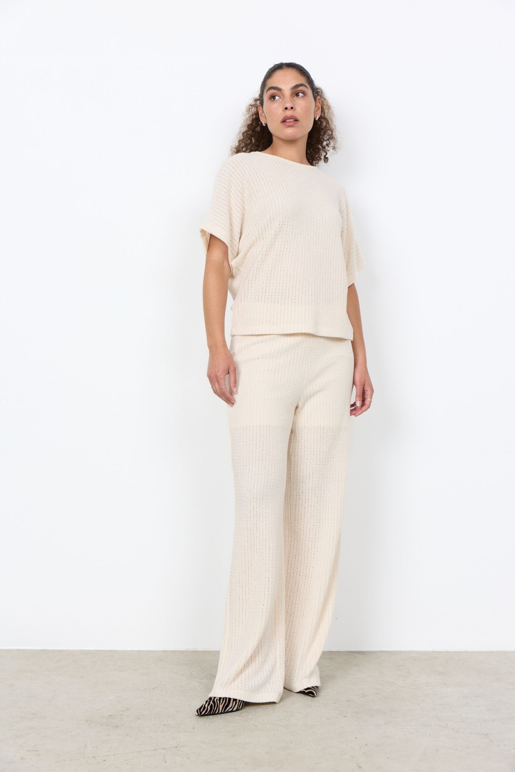 SOYACONCEPT SC-GINGER 1 T-Shirt mit Strickstruktur – Bild 3