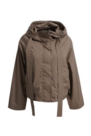 milano italy Jacke mit Kapuze und Raglanärmeln