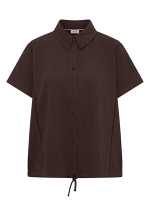 CECIL Dropped Shoulder Hemdbluse in Unifarbe