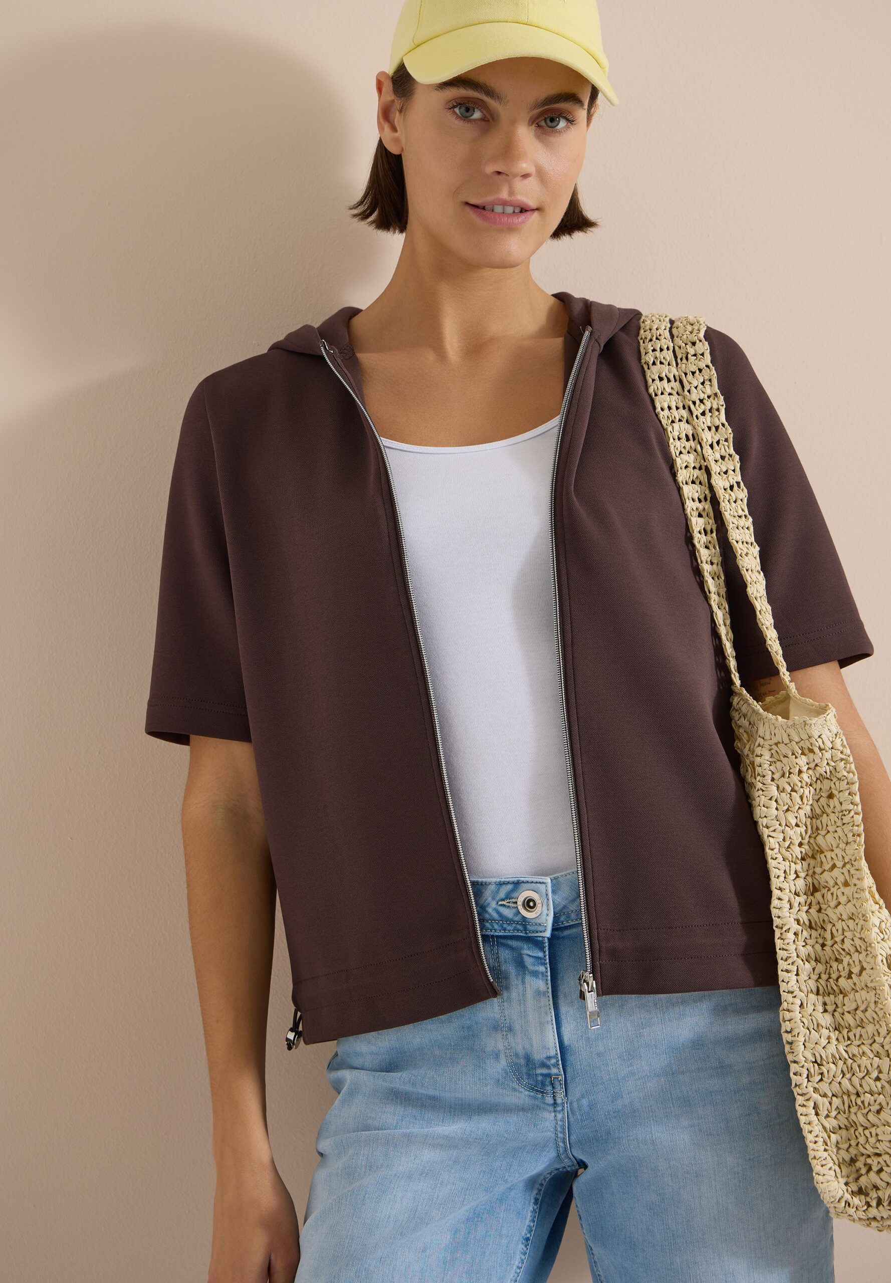CECIL Kapuzenjacke mit seitlichen Tunnelzügen – Bild 3