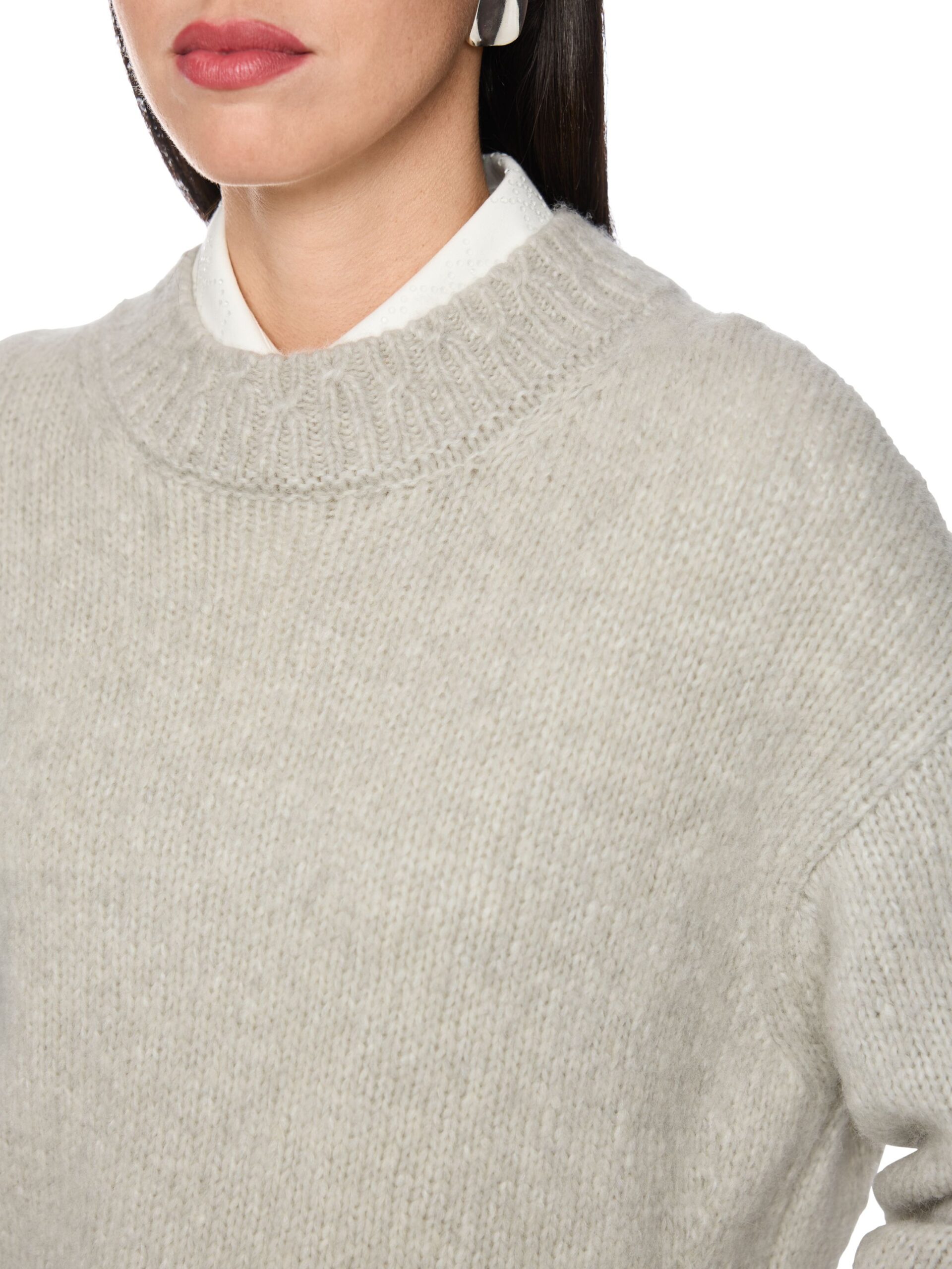 Marc Cain Collections Oversize Strickpullover Knitted in Germany – Bild 3