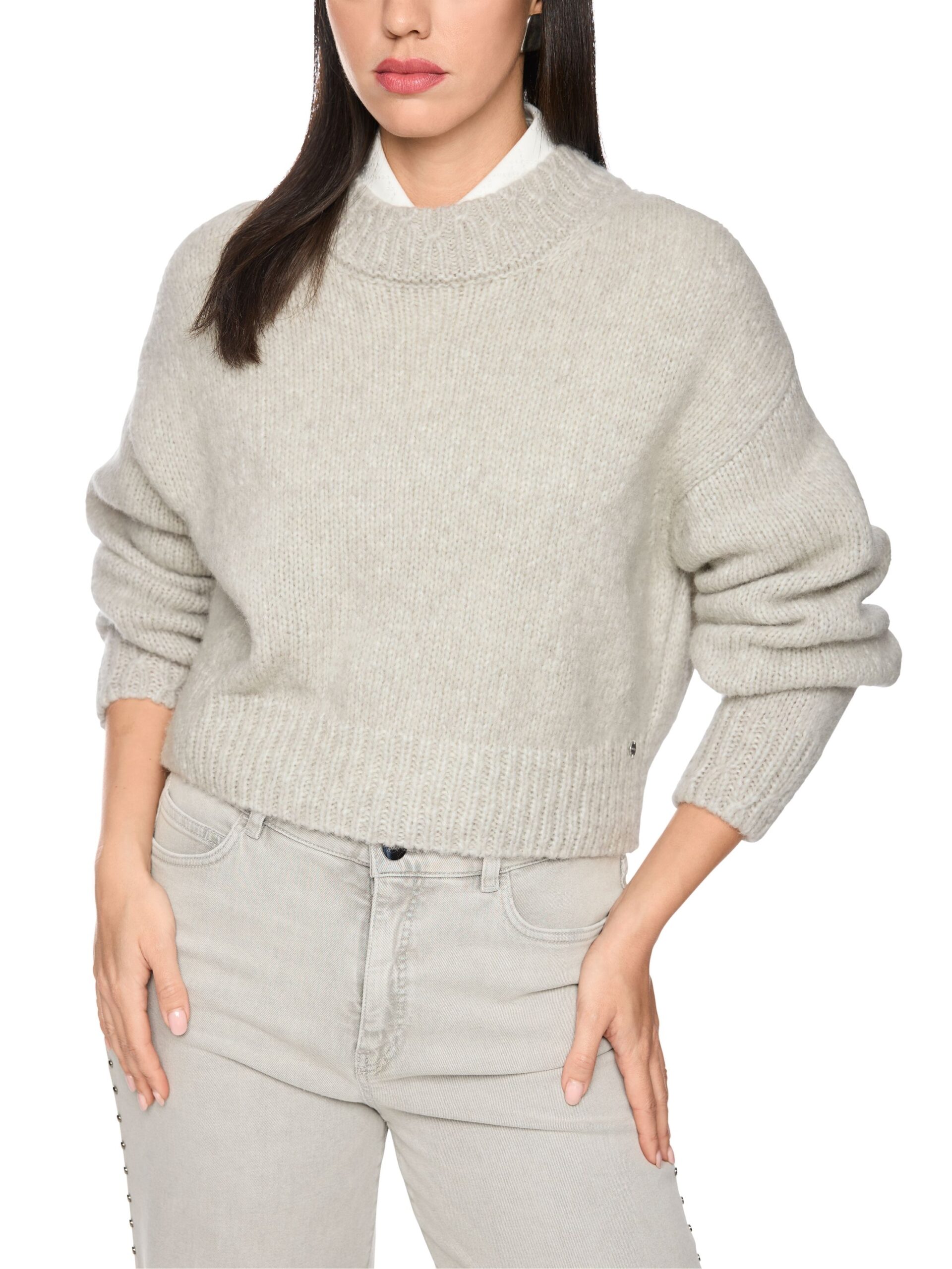 Marc Cain Collections Oversize Strickpullover Knitted in Germany – Bild 5