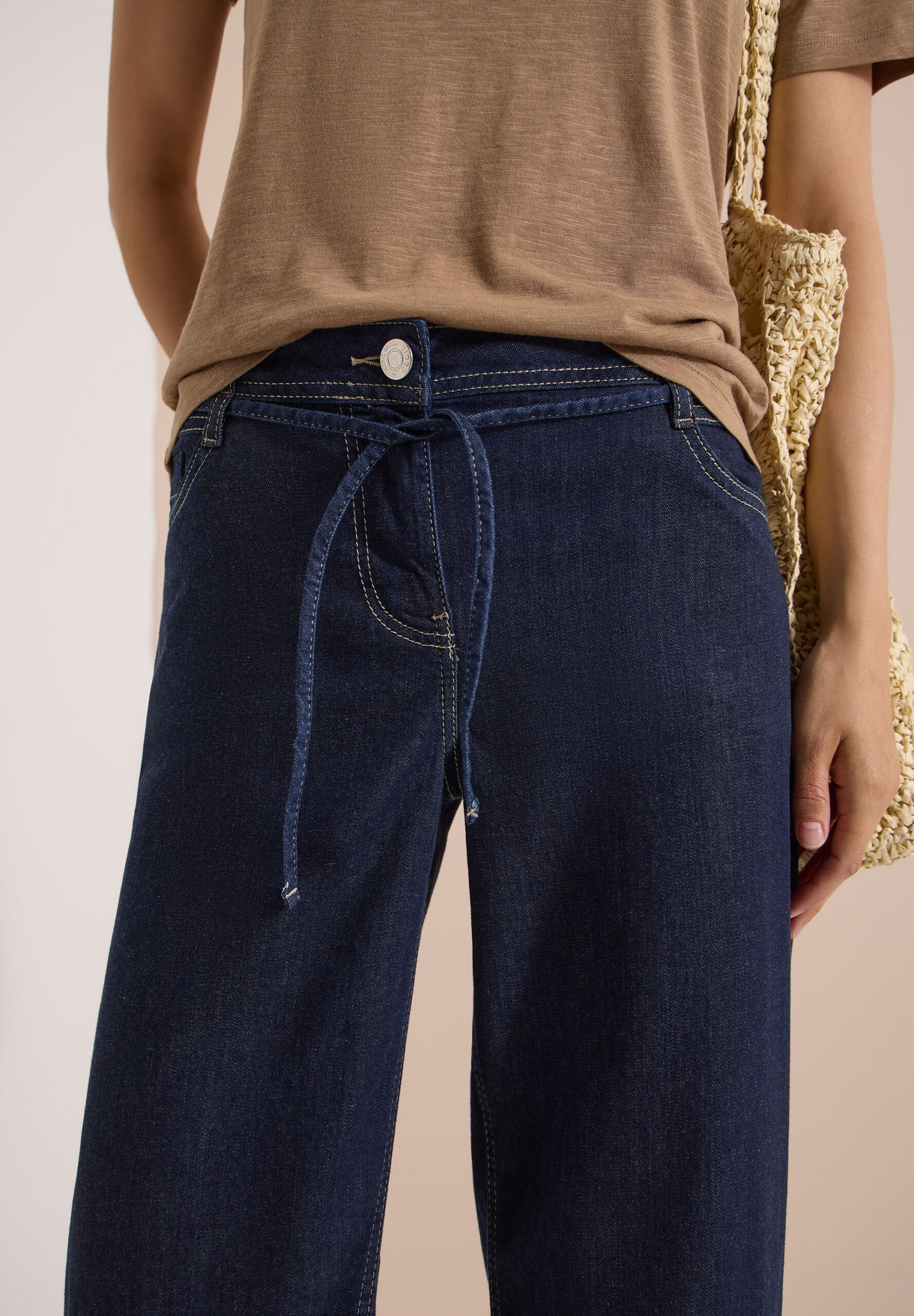 CECIL High Waist Wide Leg Jeans im Loose Fit – Bild 5