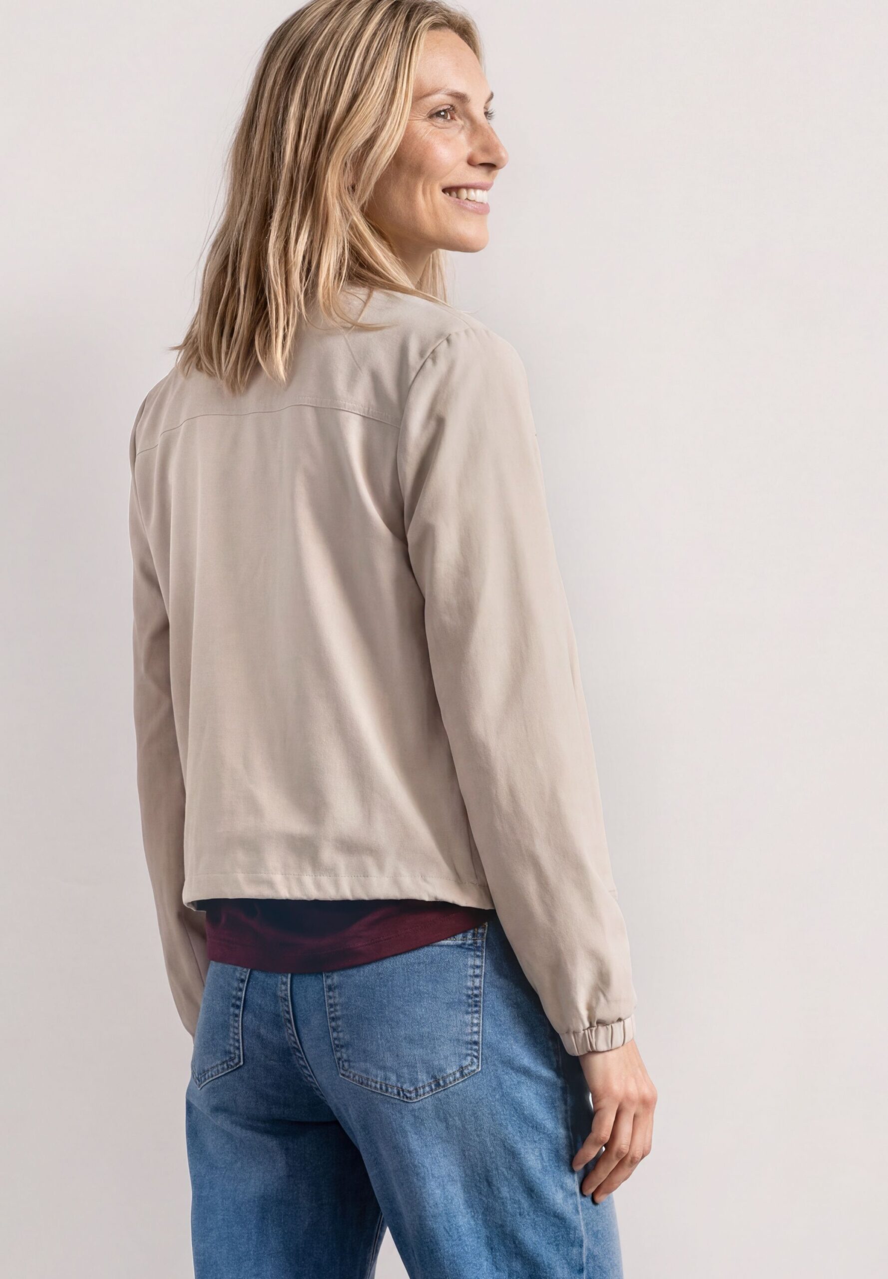 Street One Langarm Blouson mit Zipper – Bild 7