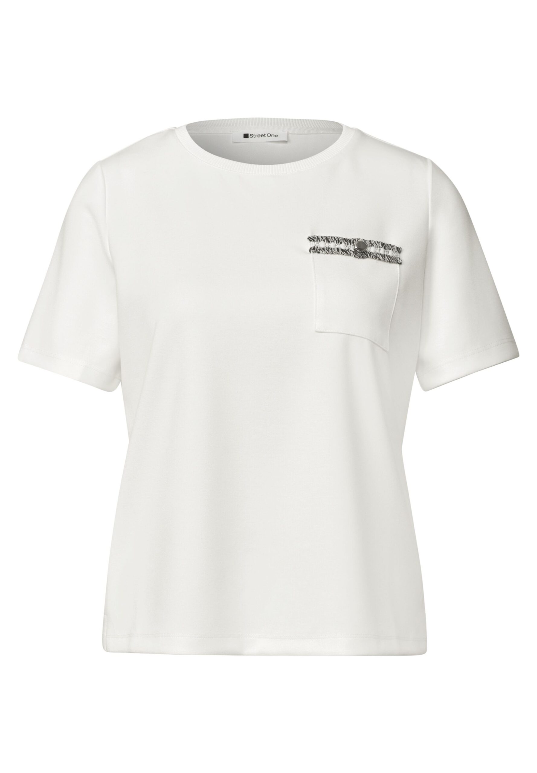 Street One T-Shirt mit dekorativer Brusttasche