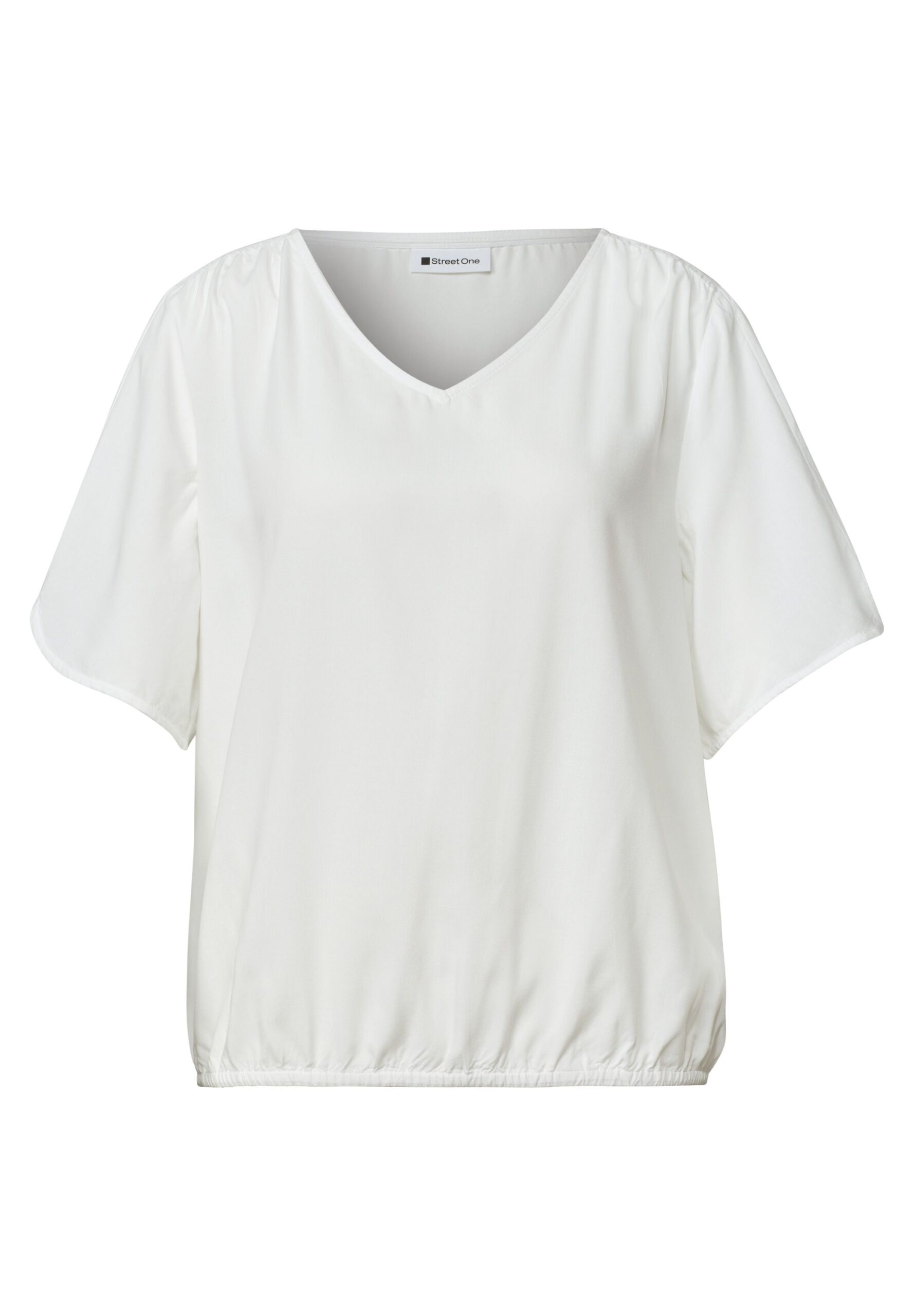 Street One V-neck Blouse w overlap – Bild 2