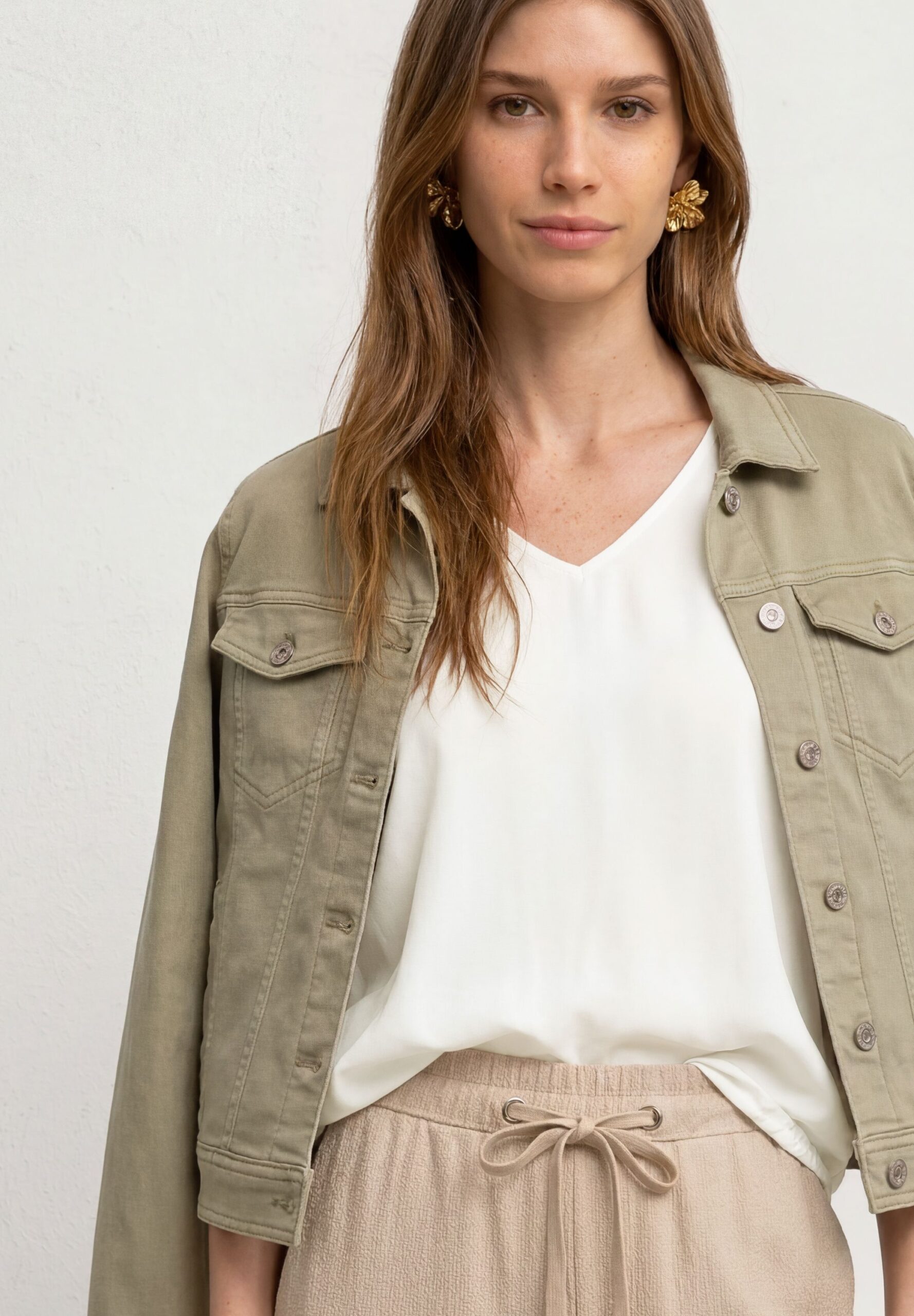 Street One V-neck Blouse w overlap – Bild 3