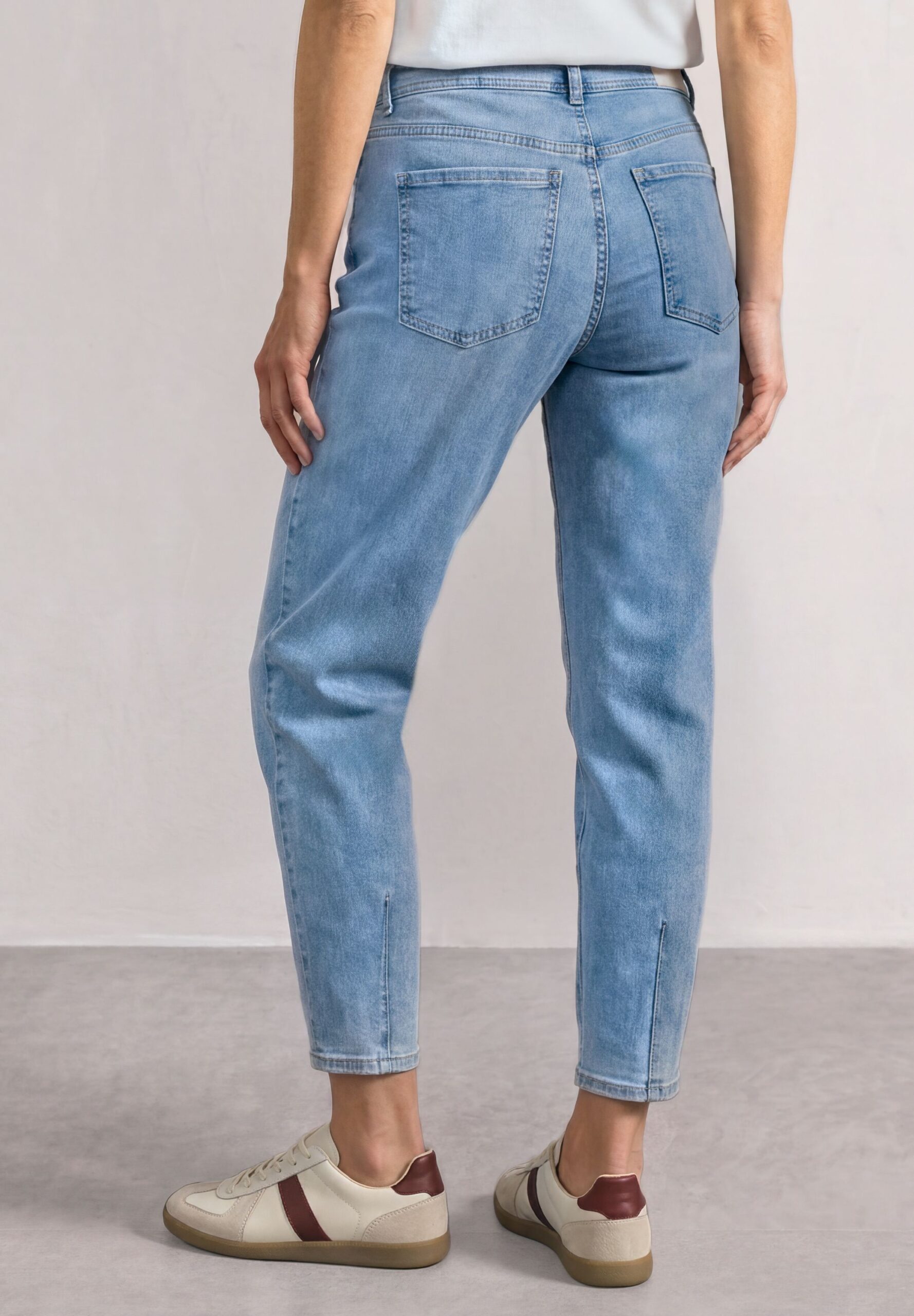 Street One High Waist Barrel Leg Jeans im Loose Fit – Bild 6