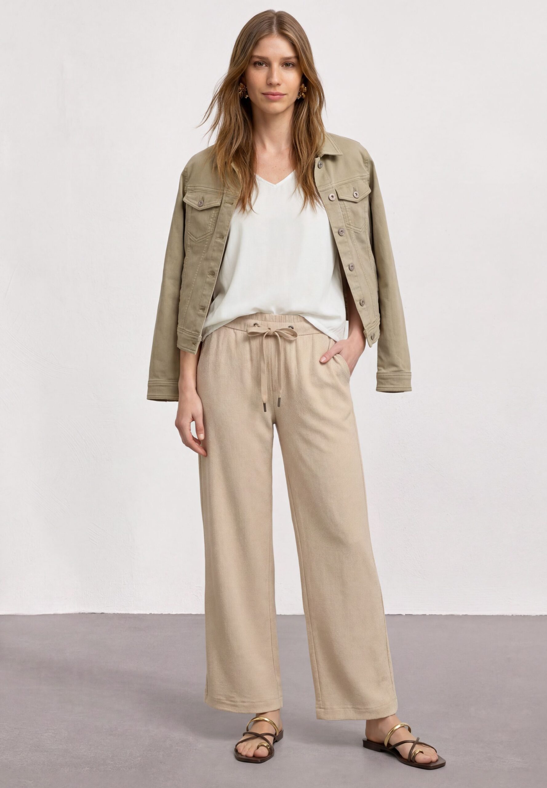 Street One V-neck Blouse w overlap – Bild 4