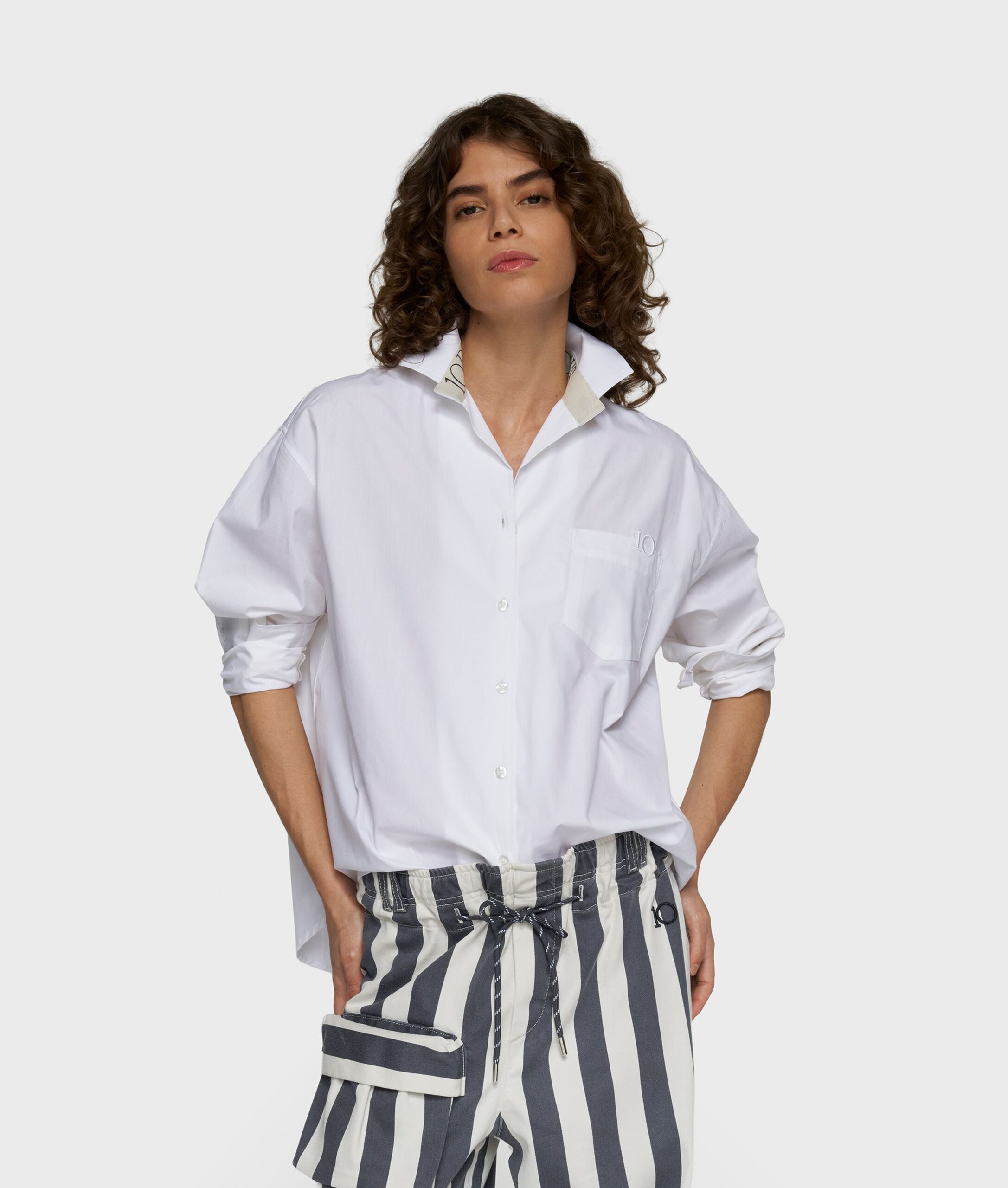 10 DAYS Relaxed Fit Bluse aus Bio-Baumwolle – Bild 7
