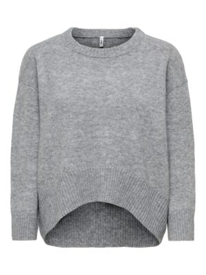 ONLY Strickpullover mit hinten längerem Schnitt