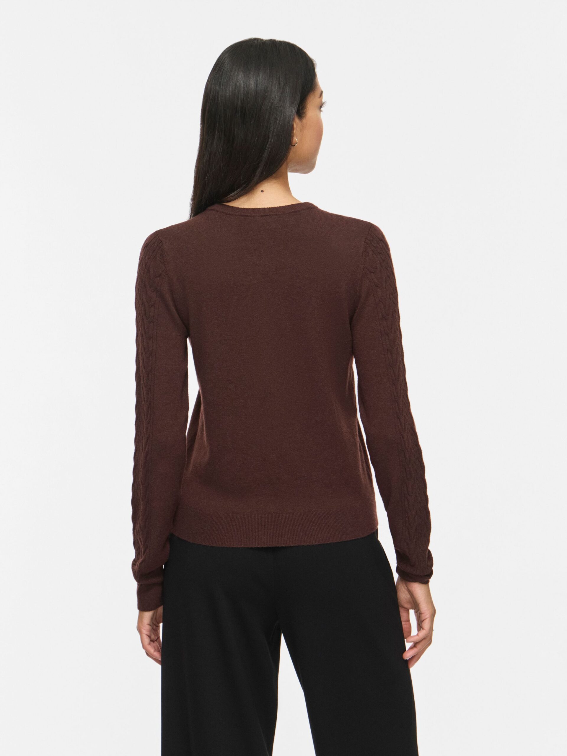 VILA VIKERRY Cable L/S Knit Cardigan – Bild 6