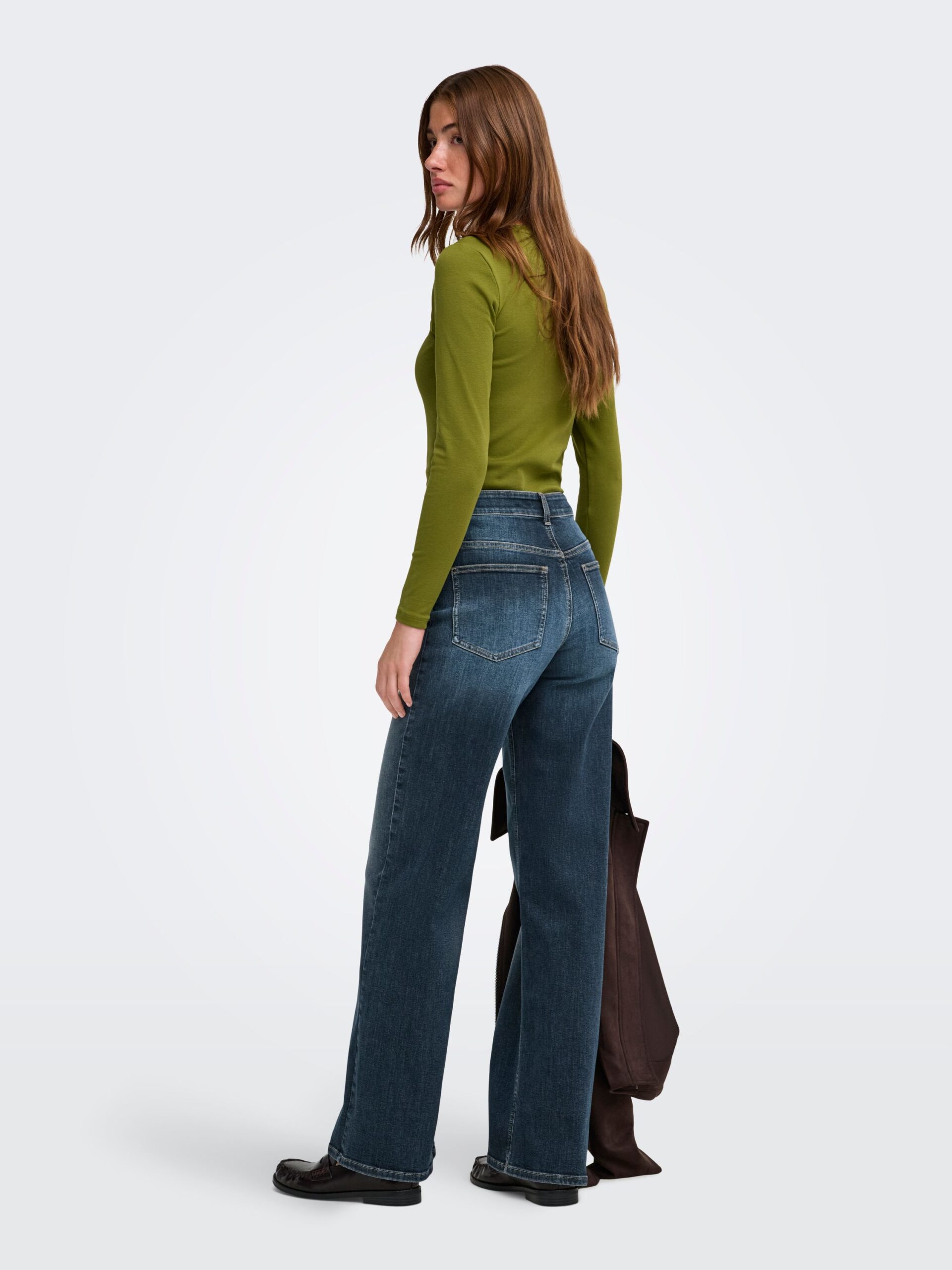 ONLY Wide Fit Jeans mit hoher Taille – Bild 6