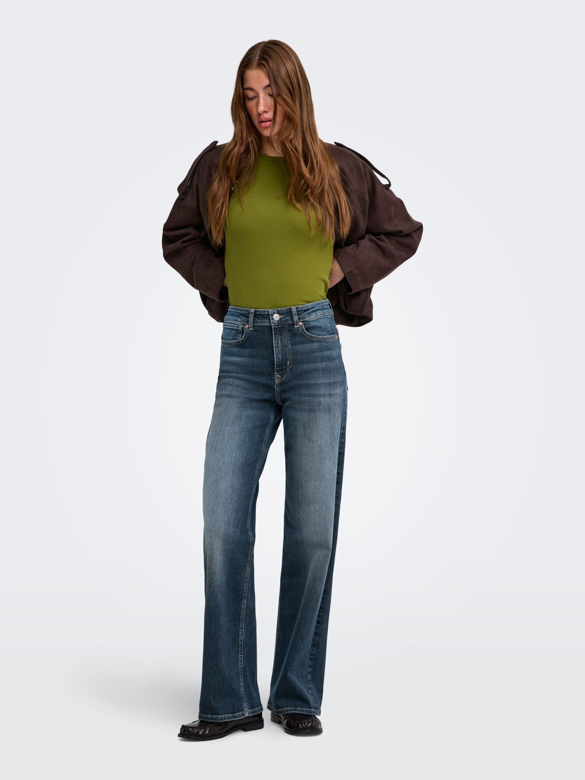 ONLY Wide Fit Jeans mit hoher Taille – Bild 2