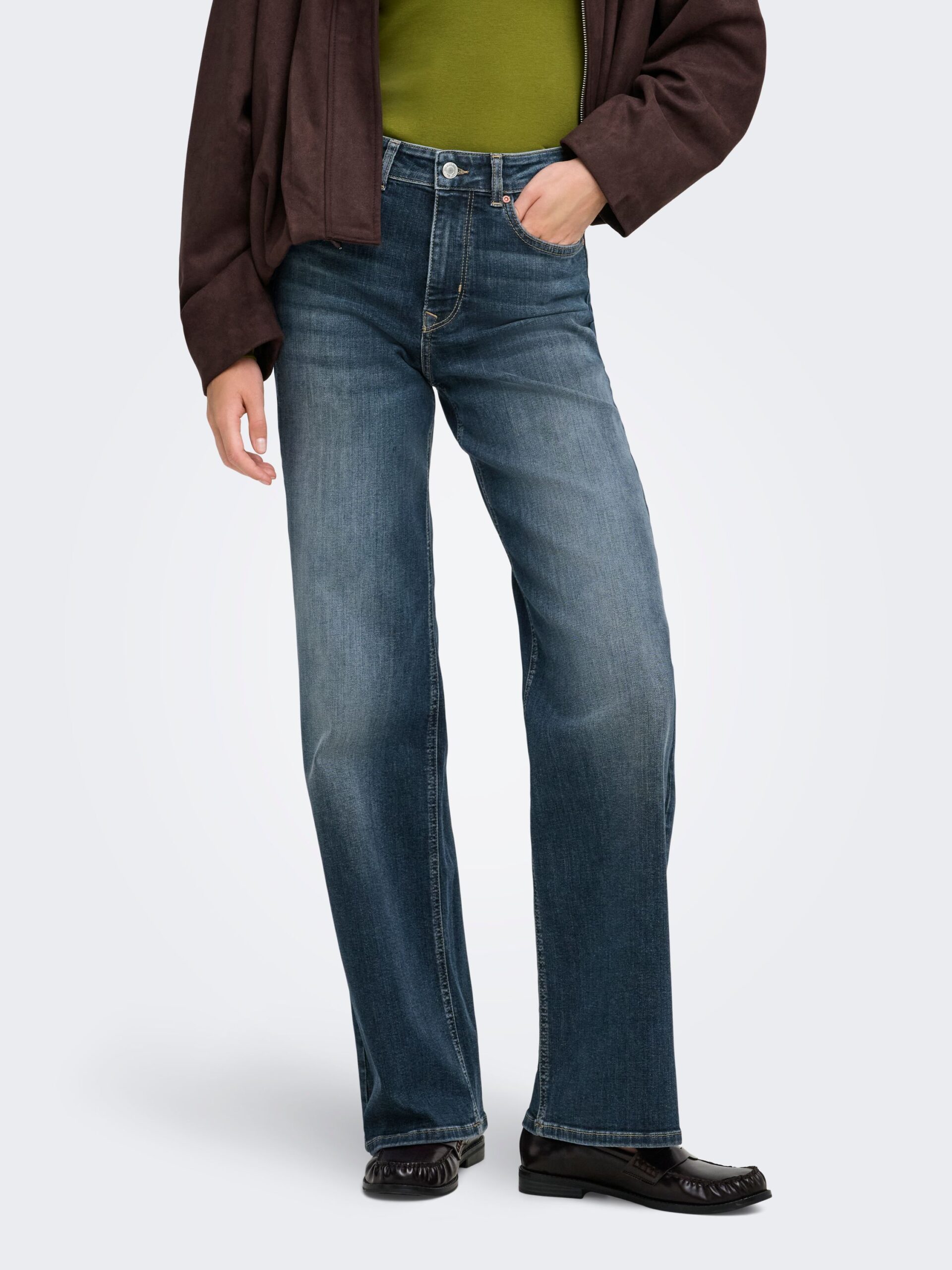 ONLY Wide Fit Jeans mit hoher Taille – Bild 3