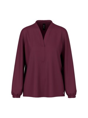 Marc Cain Additions Weite Bluse mit V-Ausschnitt
