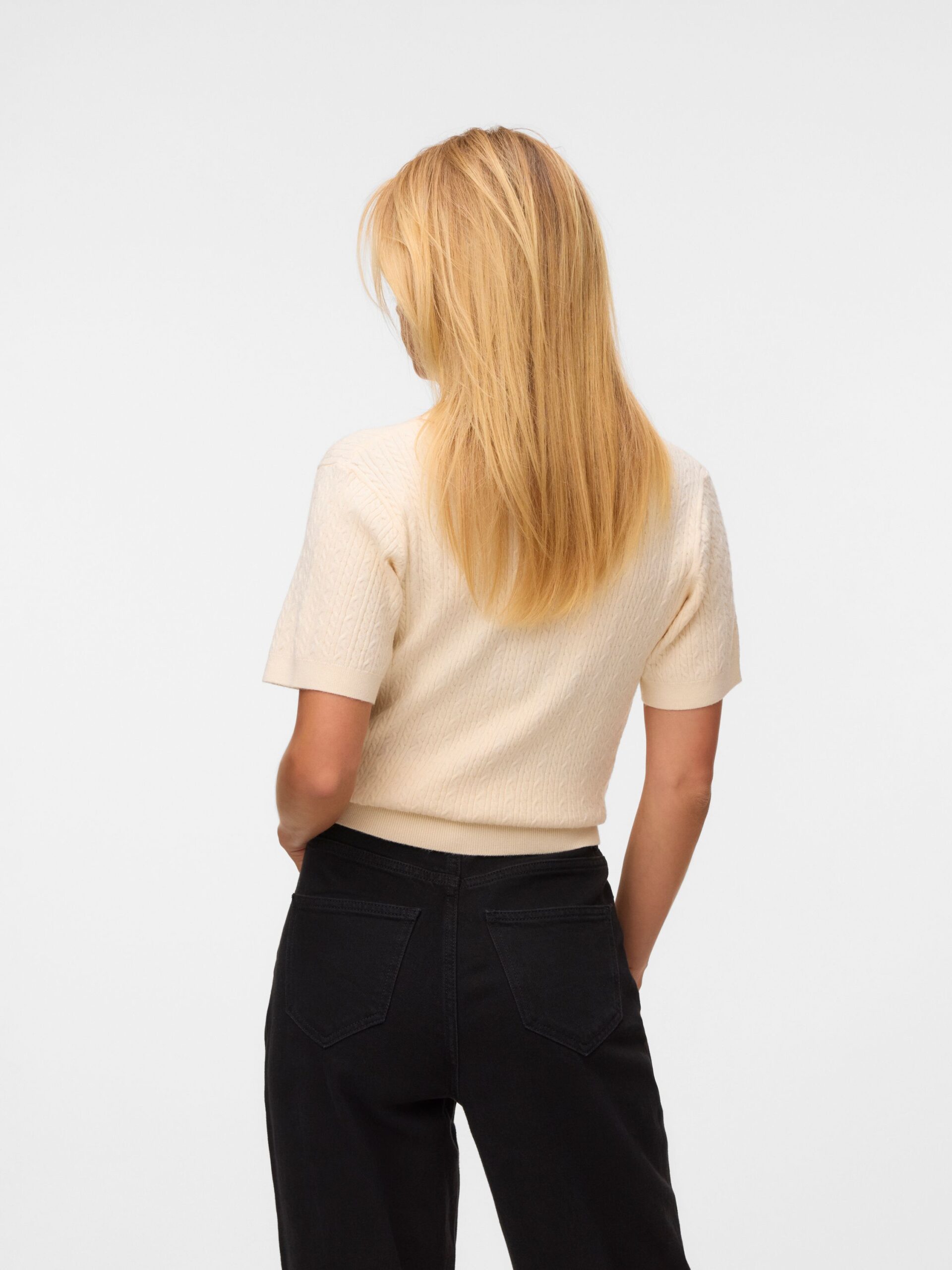 VERO MODA Gestrickter Rollkragenpullover mit Polokragen – Bild 5