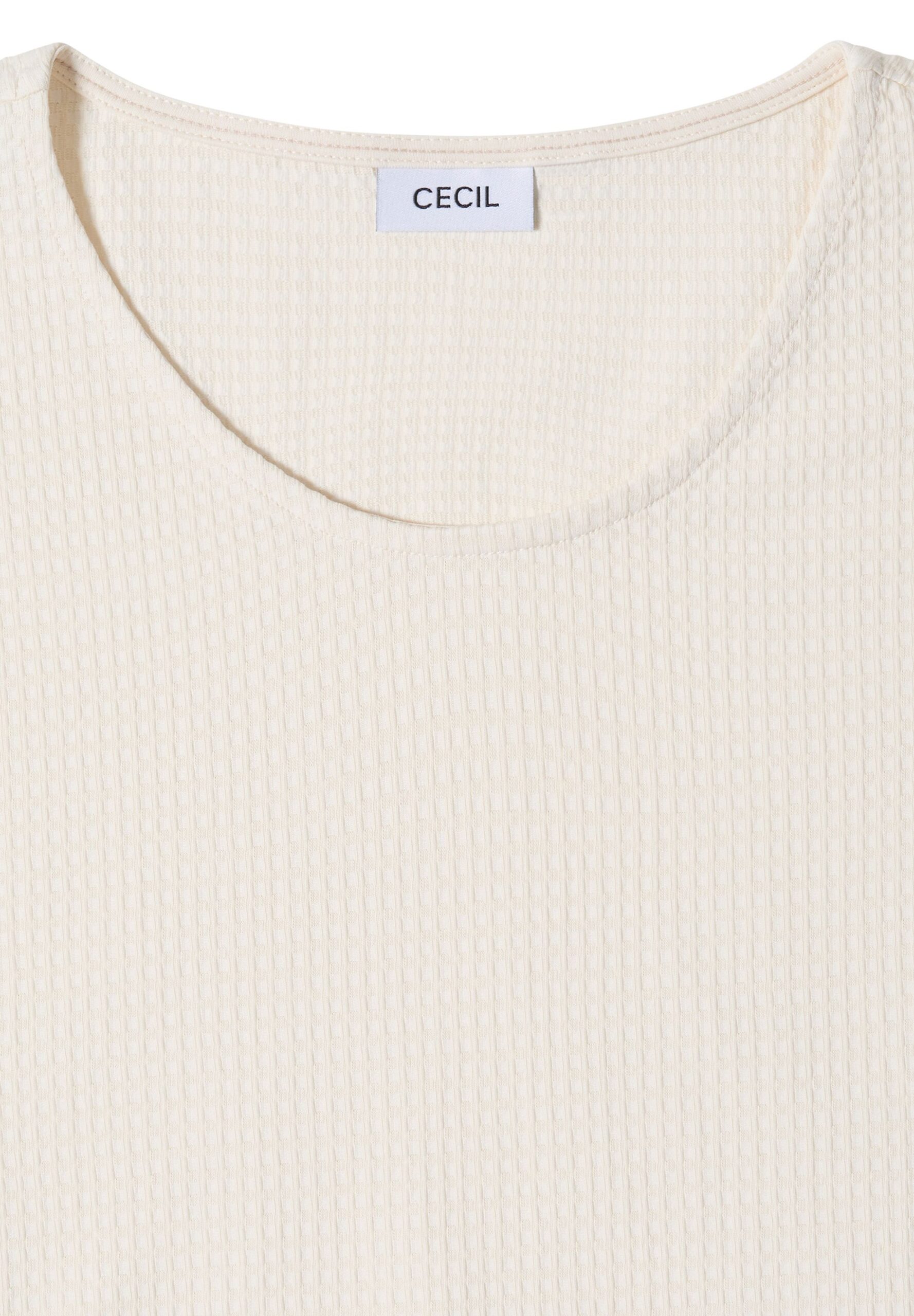 CECIL T-Shirt mit Waffel-Struktur – Bild 6