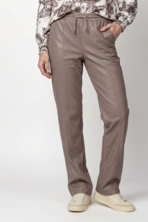 monari Straight Leg Hose aus Lederimitat