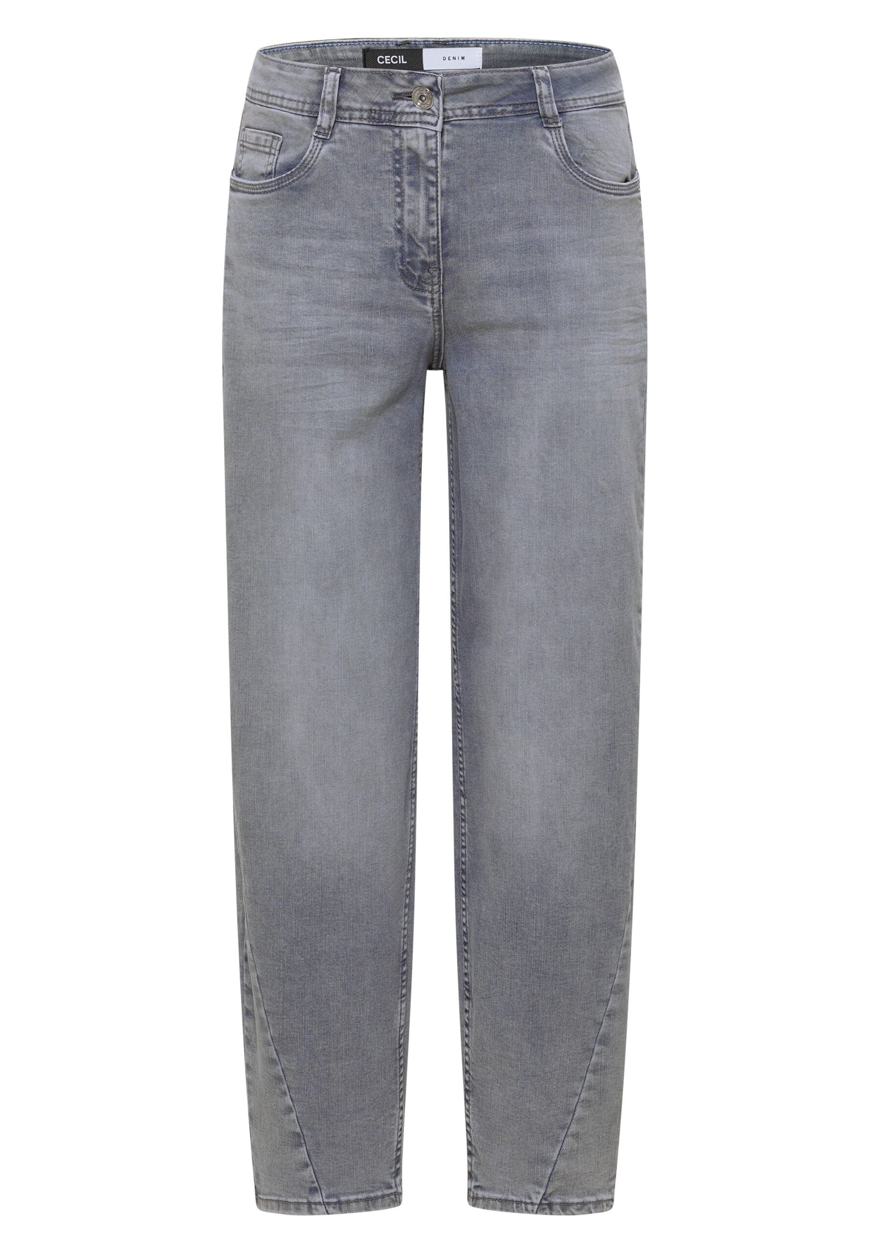 CECIL High Waist Barrel Leg Jeans im Loose Fit