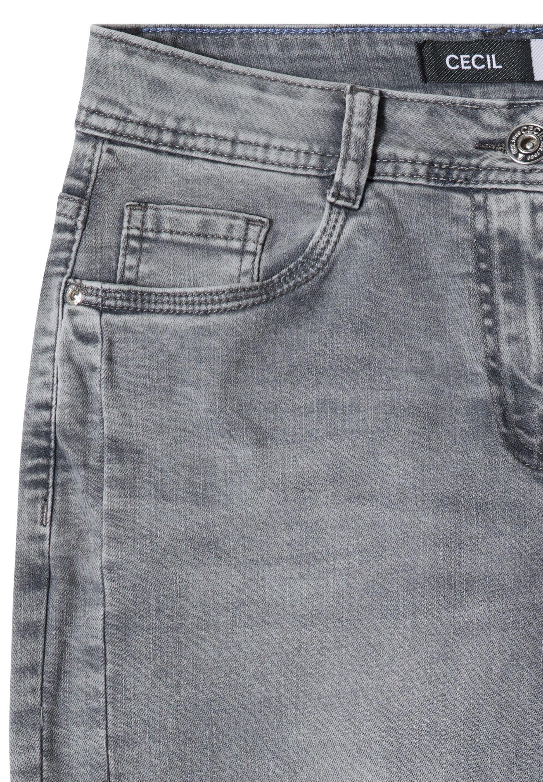 CECIL High Waist Barrel Leg Jeans im Loose Fit – Bild 6