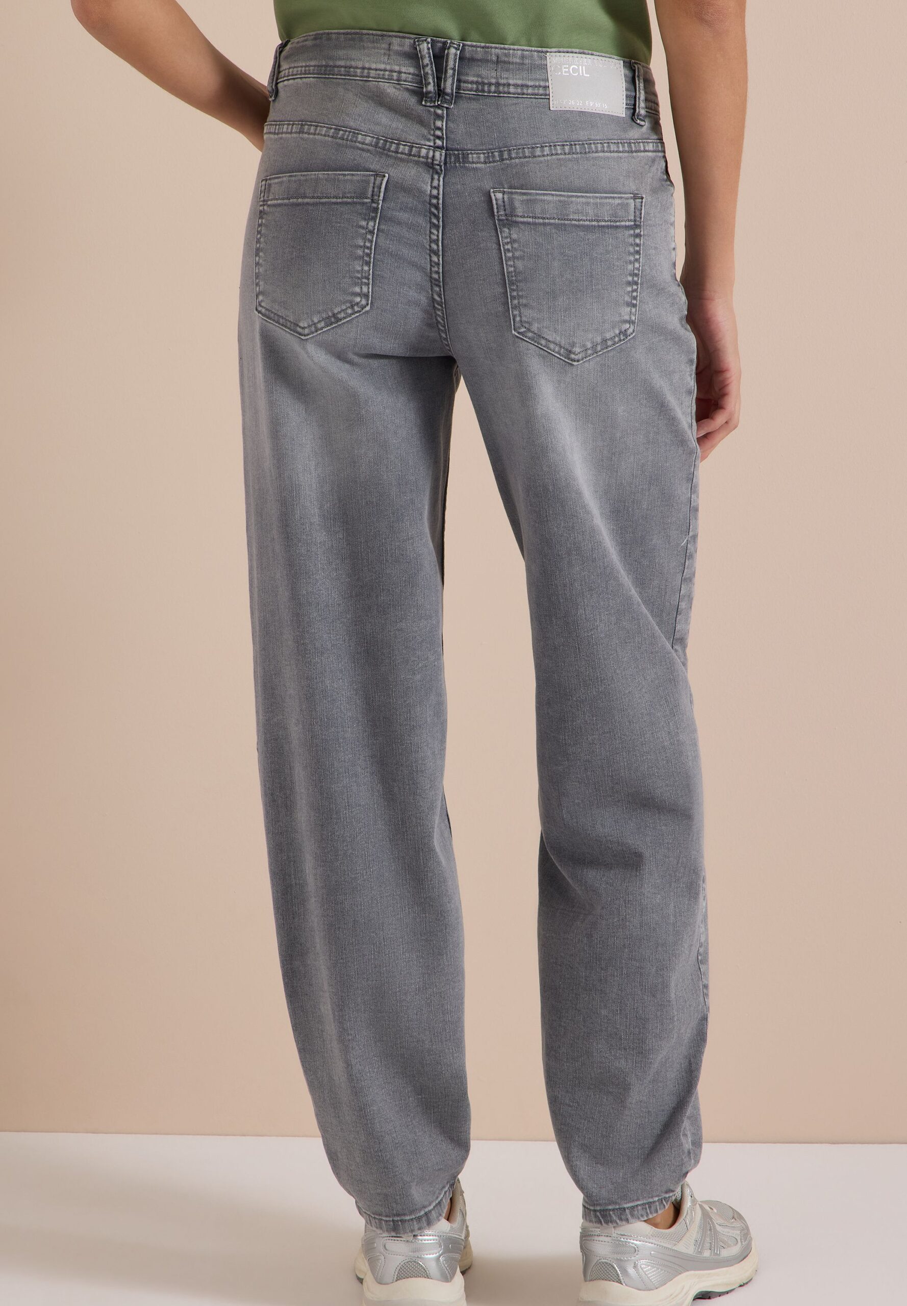 CECIL High Waist Barrel Leg Jeans im Loose Fit – Bild 7