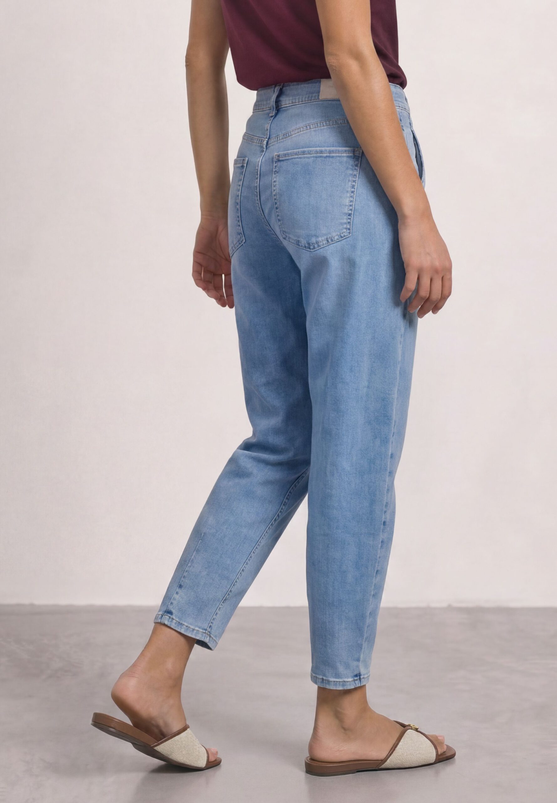 Street One High Waist Barrel Leg Jeans im Loose Fit – Bild 7
