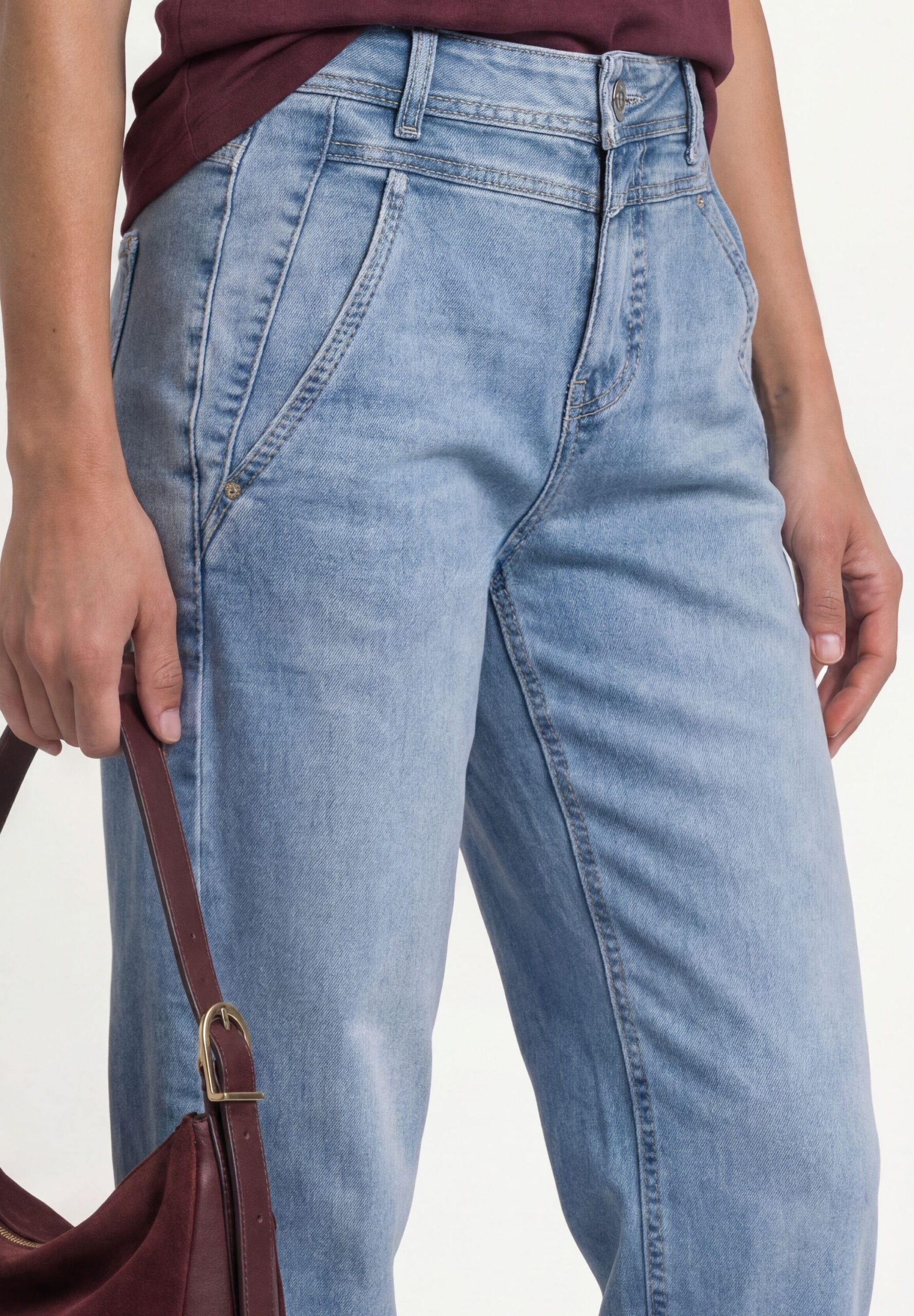 Street One High Waist Barrel Leg Jeans im Loose Fit – Bild 5