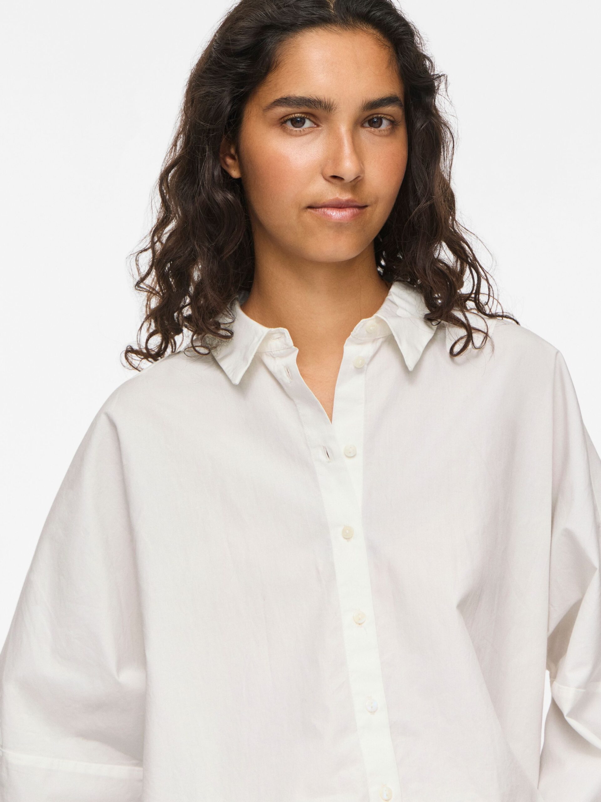 VILA Loose Shirt mit Halbarm und Knopfleiste – Bild 5