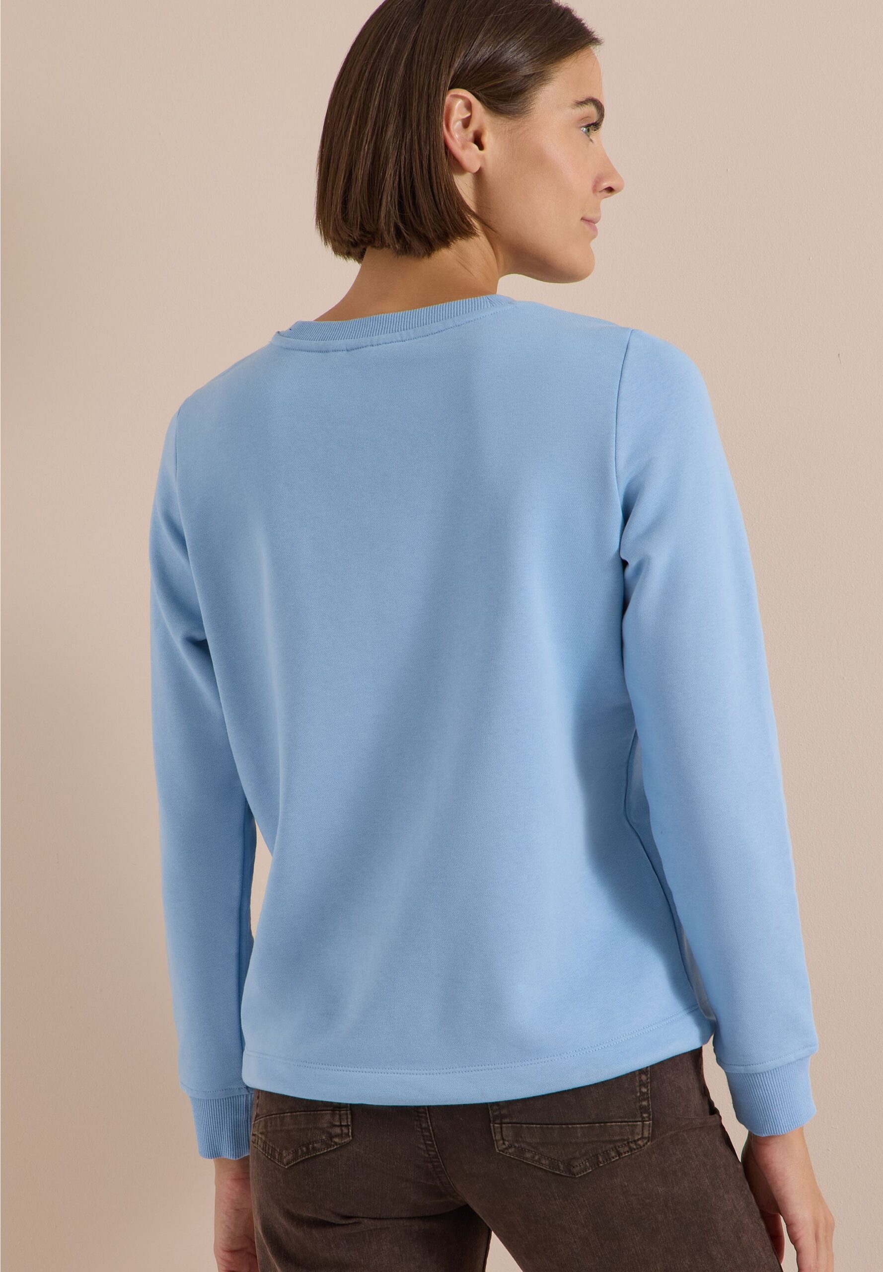 CECIL Sweatshirt mit Rundhals und Tunnelzug – Bild 7