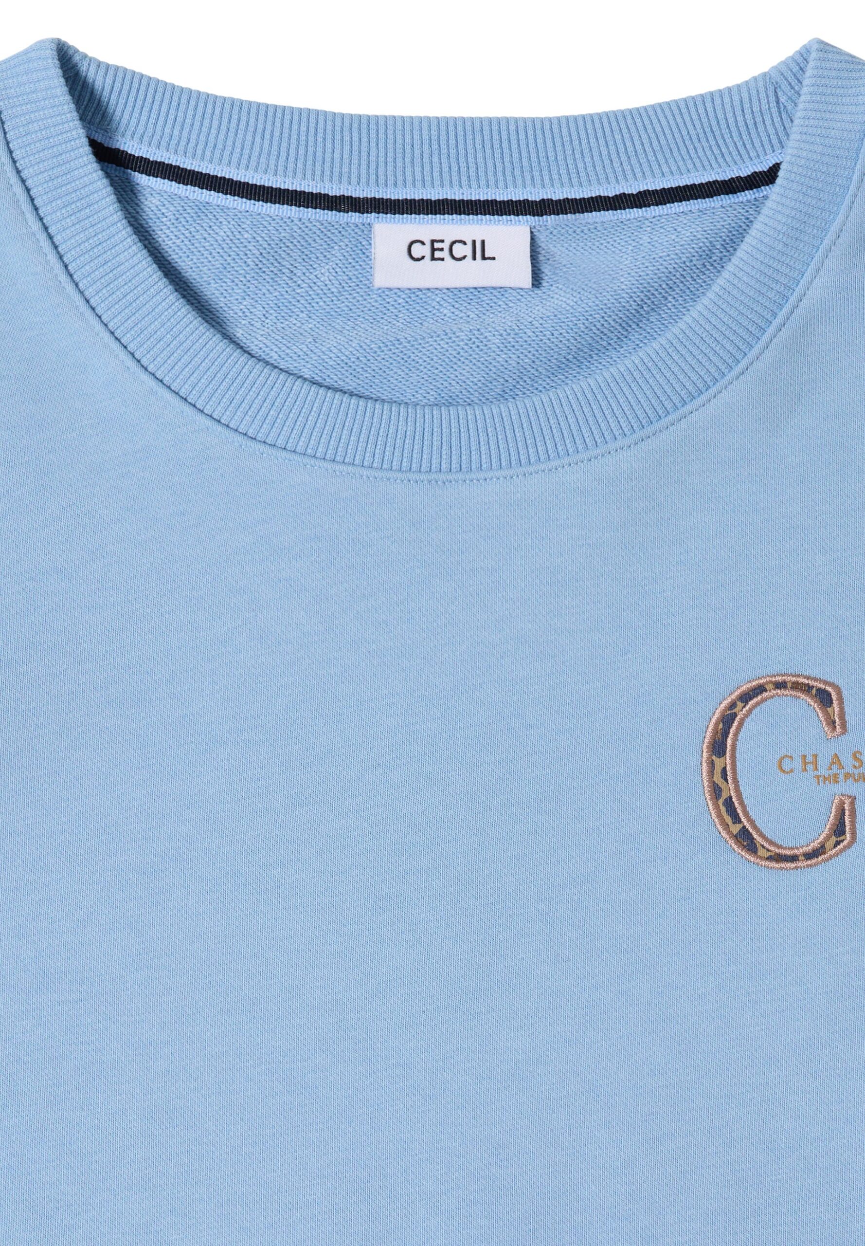 CECIL Sweatshirt mit Rundhals und Tunnelzug – Bild 6