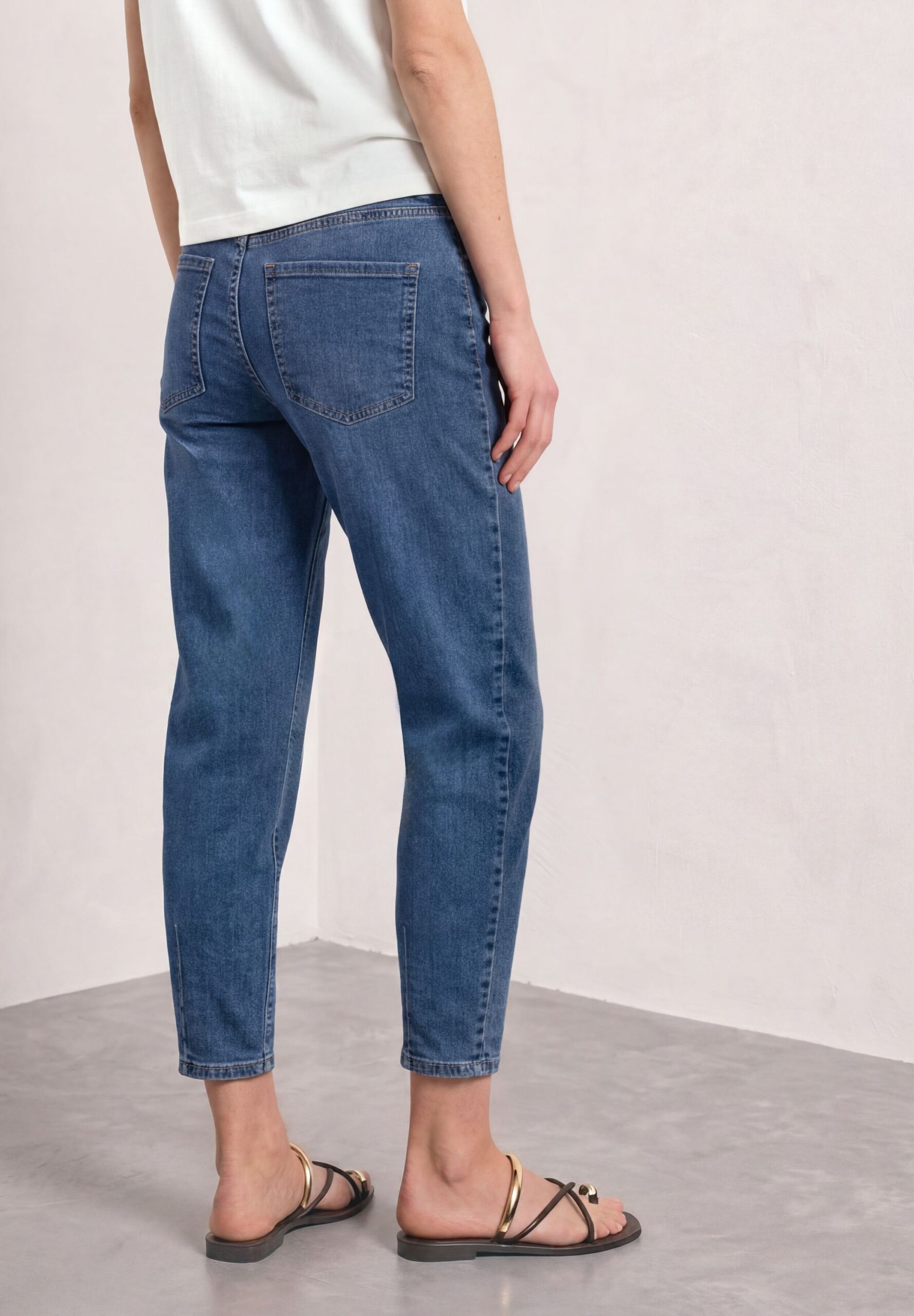 Street One High Waist Barrel Leg Jeans im Loose Fit – Bild 6