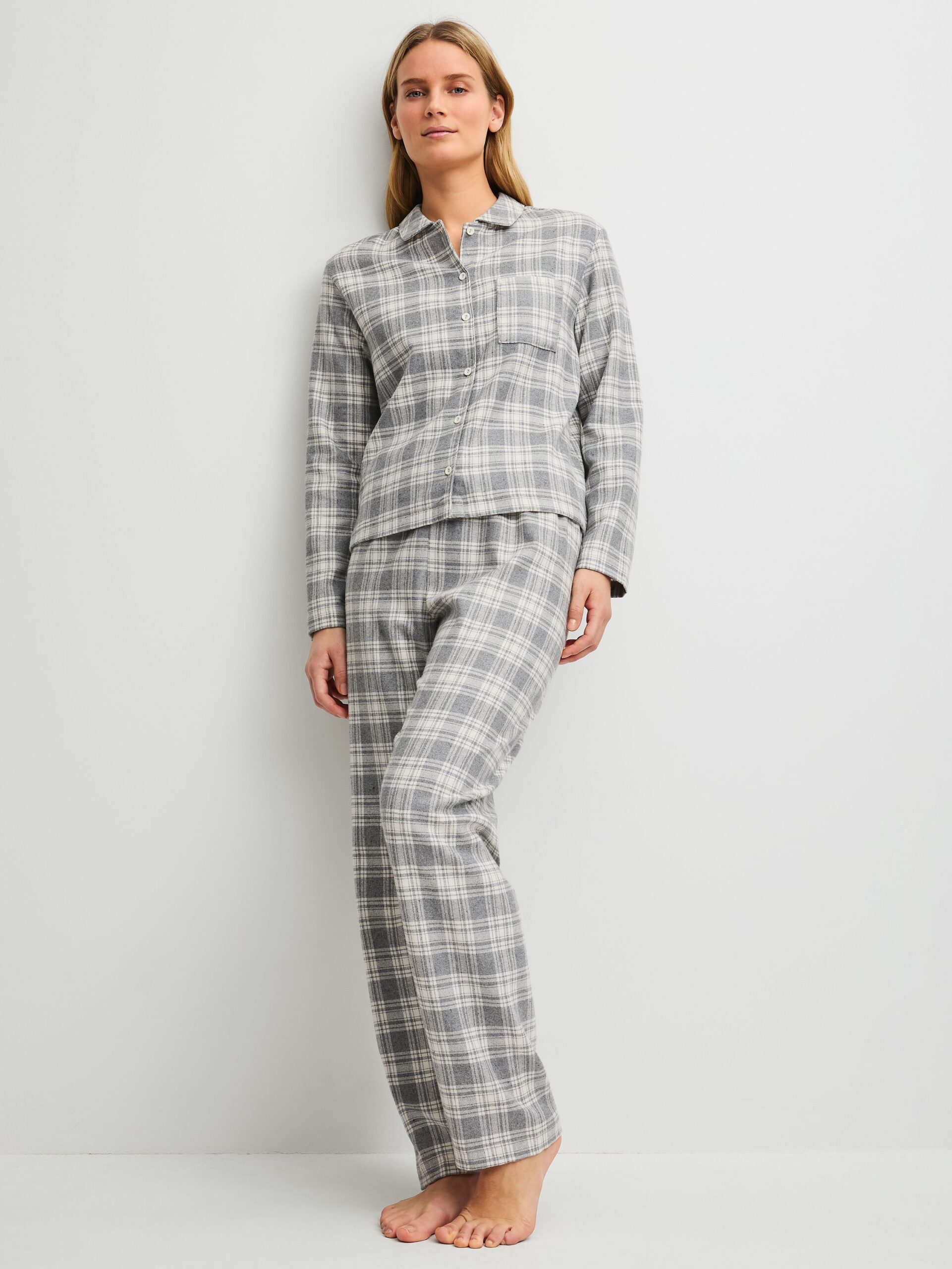 Calida Damen Pyjama aus Lyocell und Baumwolle – Bild 9
