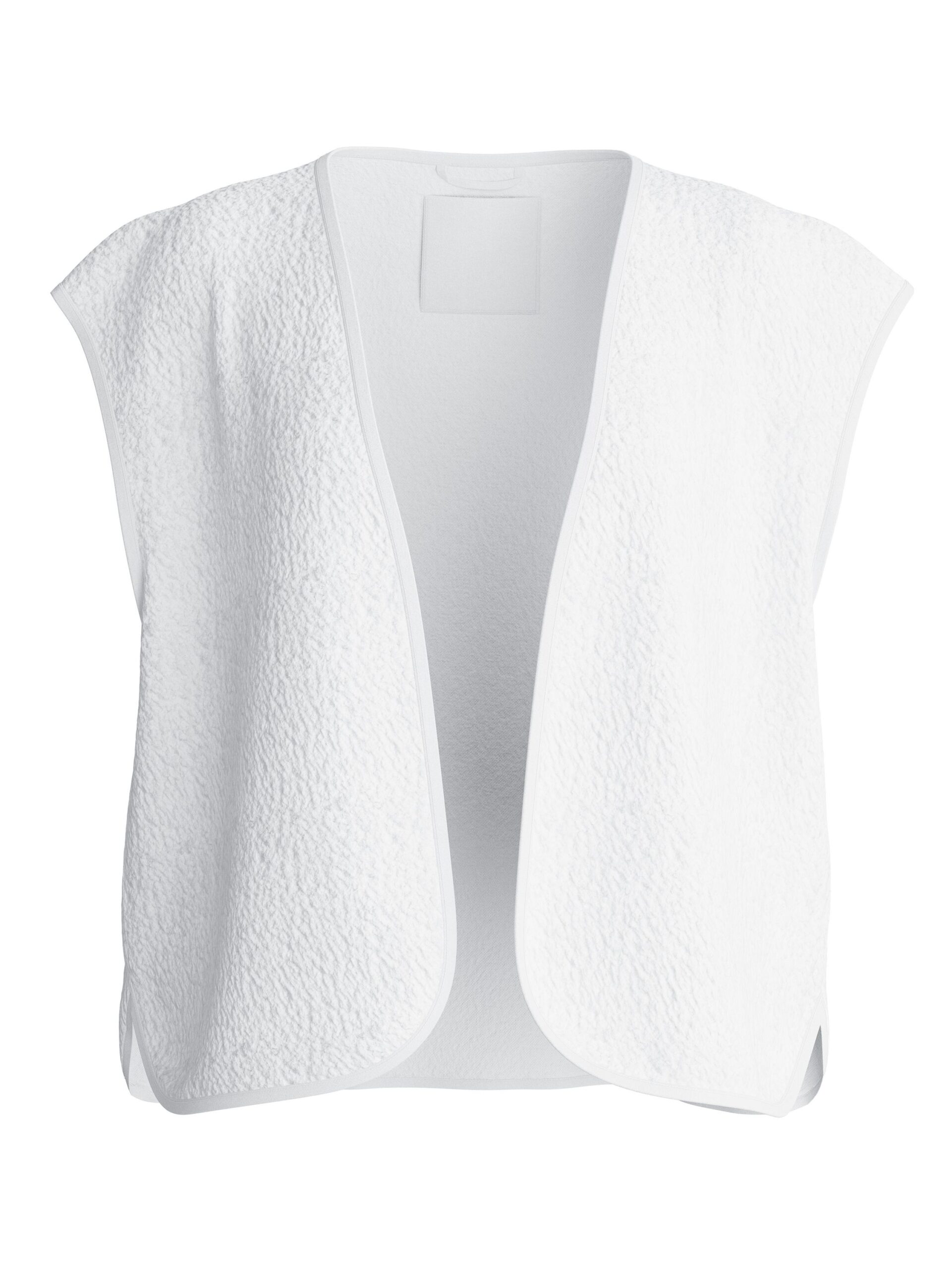 Calida Damen Gilet aus Baumwolle mit offenem Schnitt – Bild 4