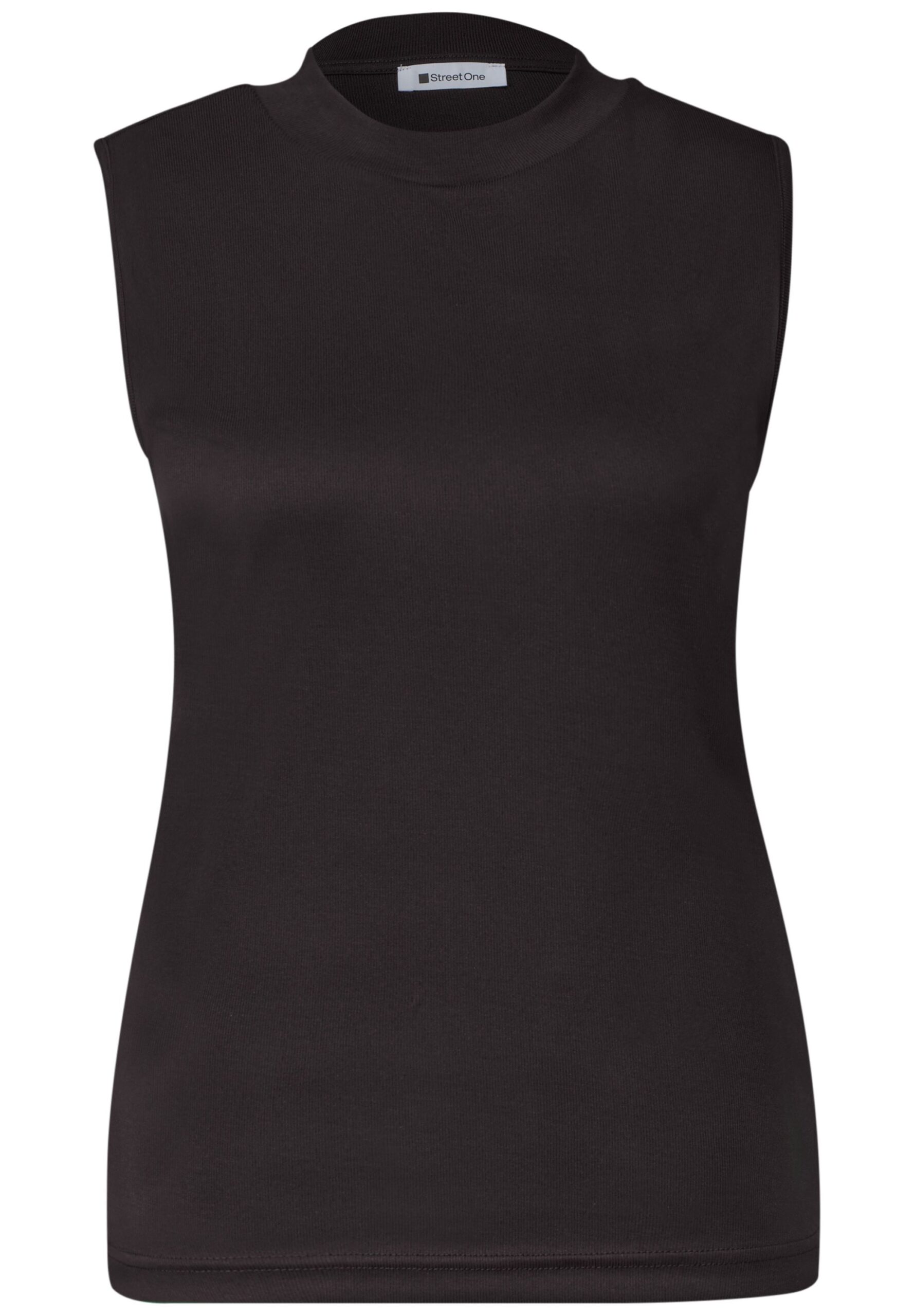Street One Top im Silk-Look mit Turtle Neck