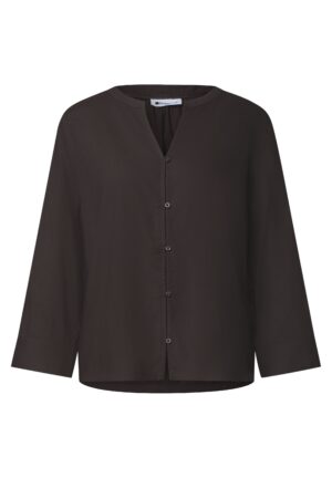 Street One 3/4-Arm Bluse mit Split Neck