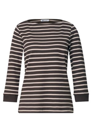 Street One 3/4-Arm Shirt mit U-Boot-Ausschnitt