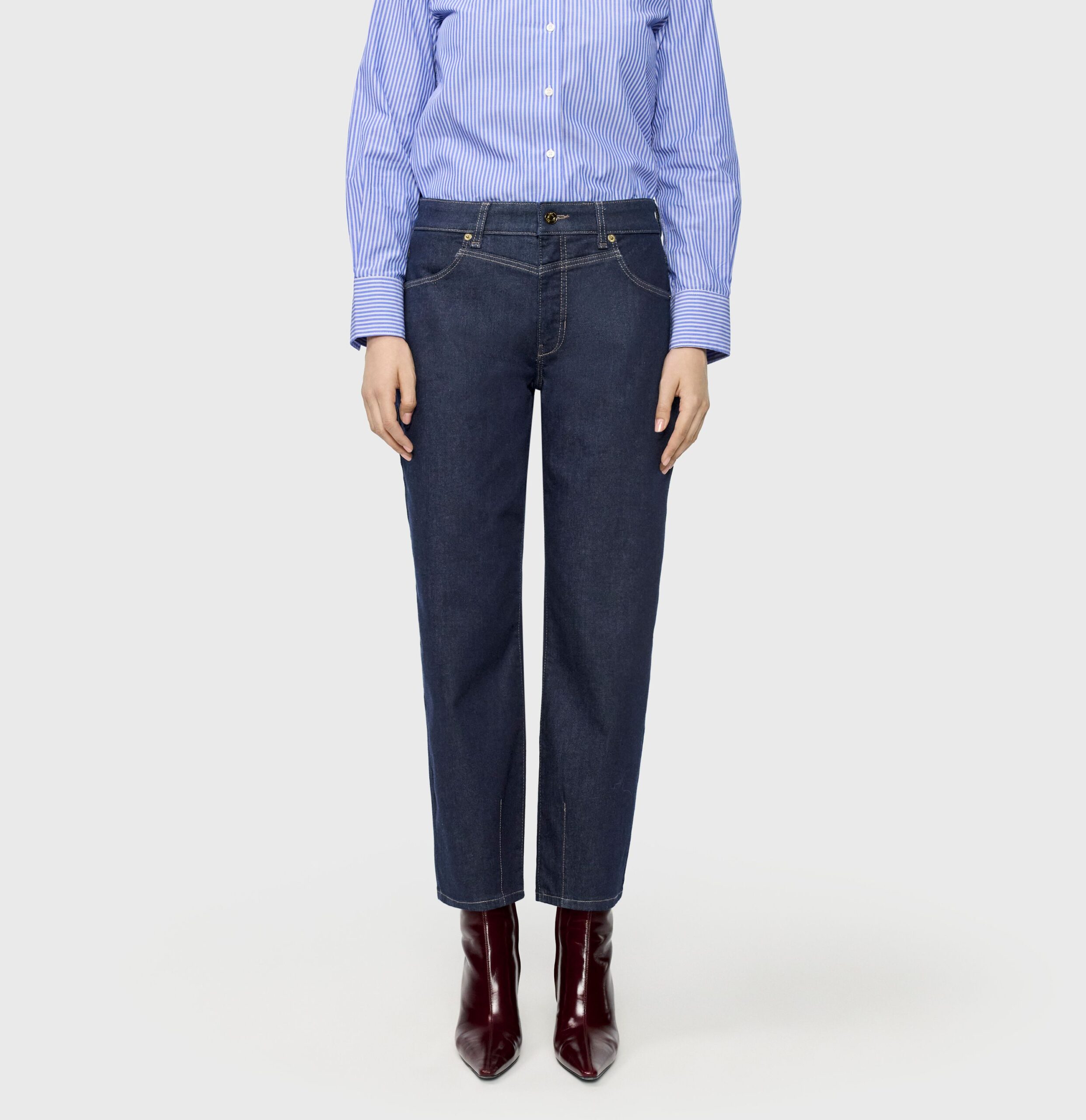 MAC Jeans Gerade Jeans im Vintage-Look mit 5-Pocket-Design – Bild 3