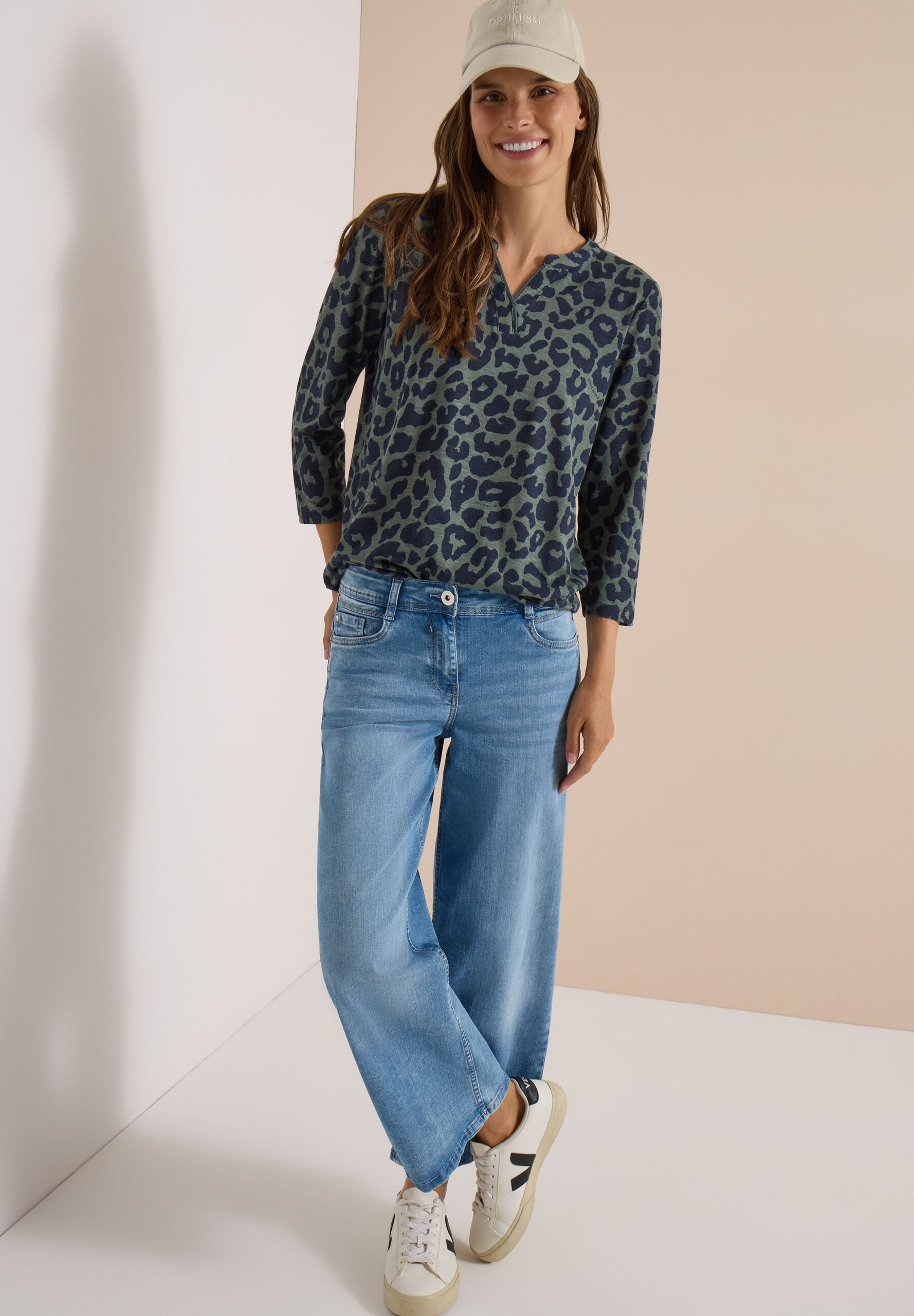 CECIL Leo AOP Mesh Tunic – Bild 4