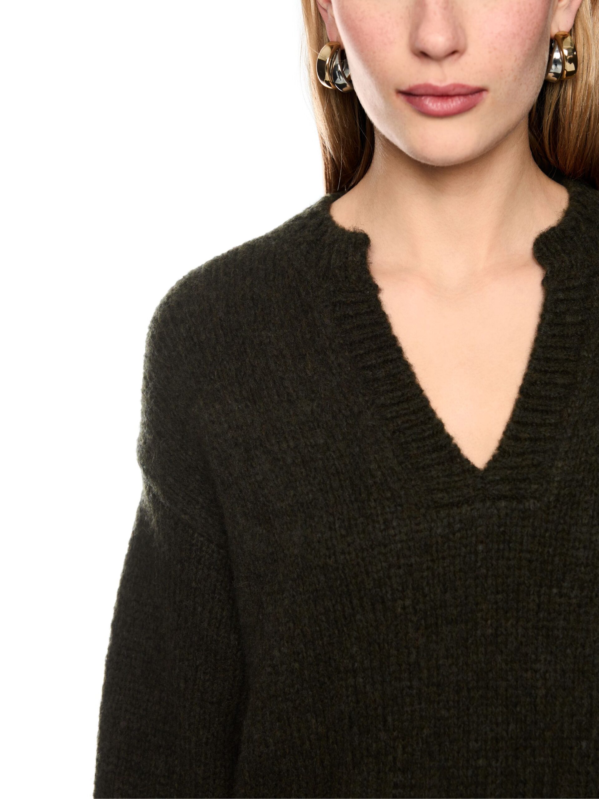 Marc Cain Collections Grobstrickpullover Knitted in Germany – Bild 4