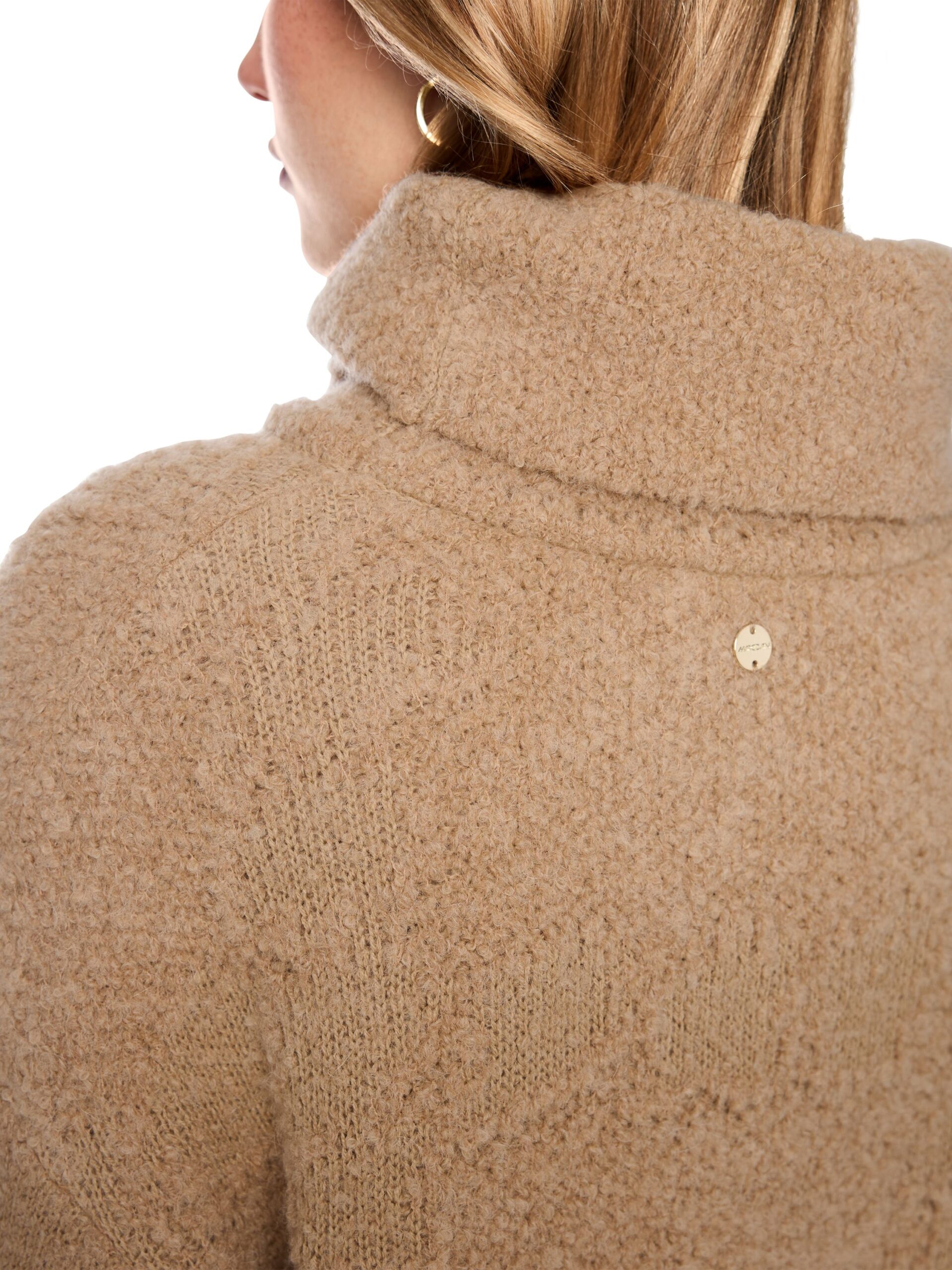 Marc Cain Collections Rollkragenpullover Knitted in Germany – Bild 5
