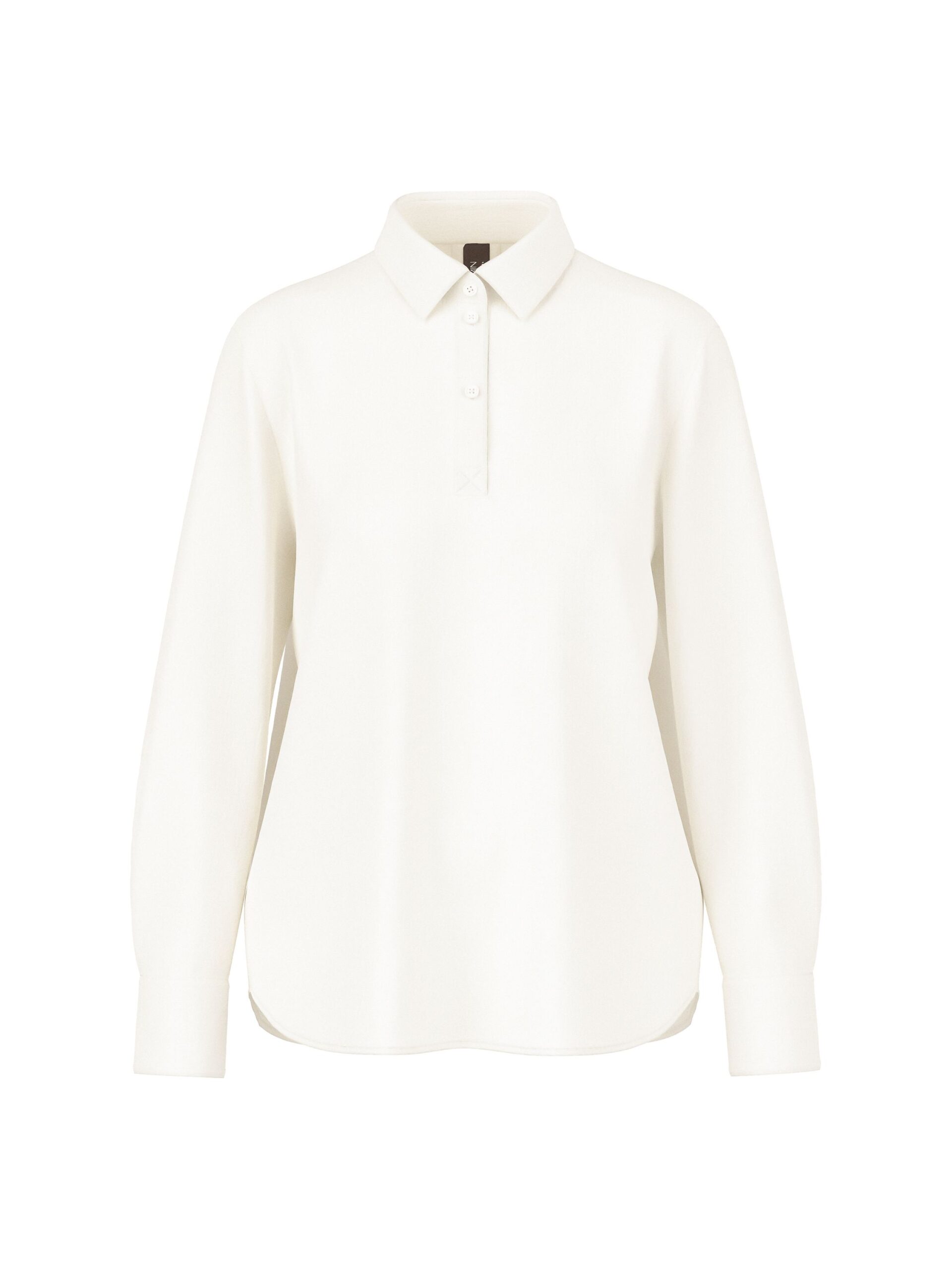 Marc Cain Sports Klassische Bluse mit sichtbarer Knopfleiste