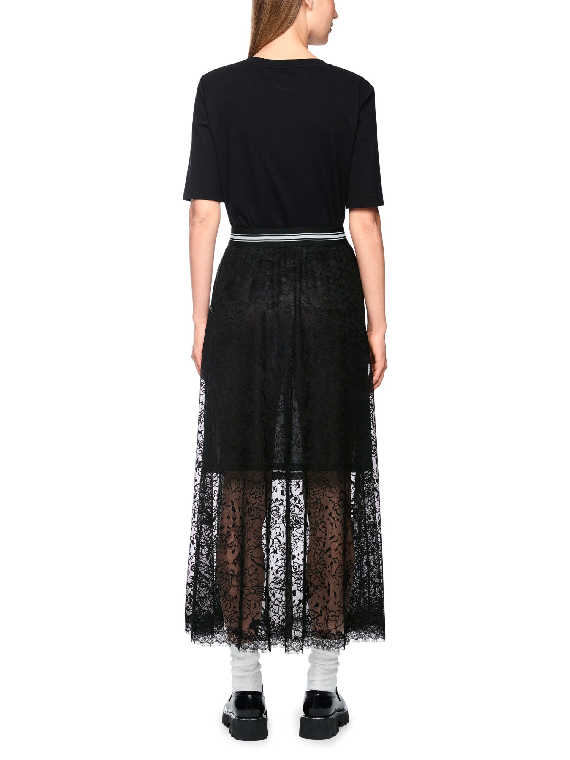 Marc Cain Sports Midirock aus Spitze – Bild 6