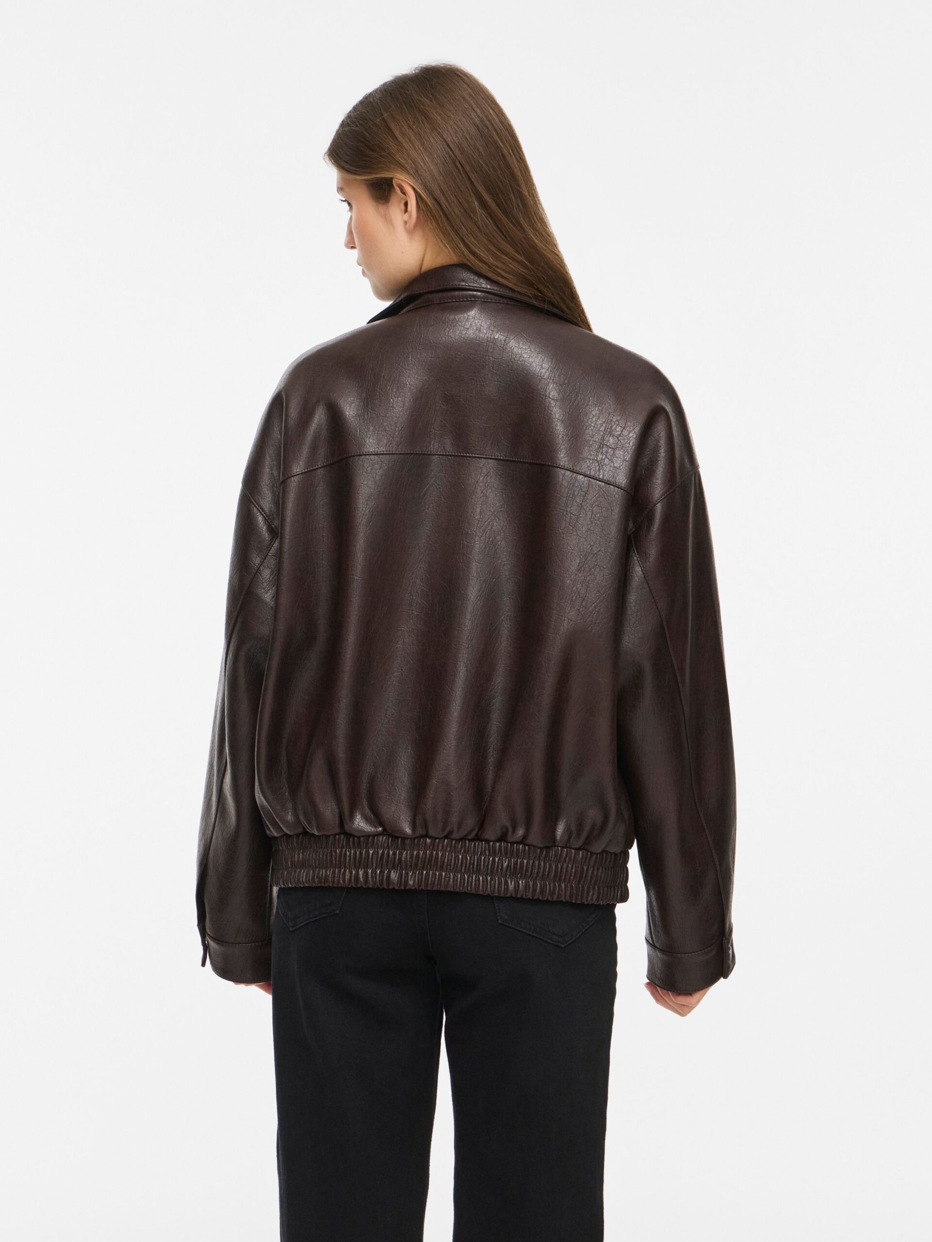 VILA High Neck Jacke mit verdecktem Reißverschluss – Bild 6