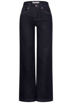 Street One High Waist Wide Leg Jeans im Loose Fit