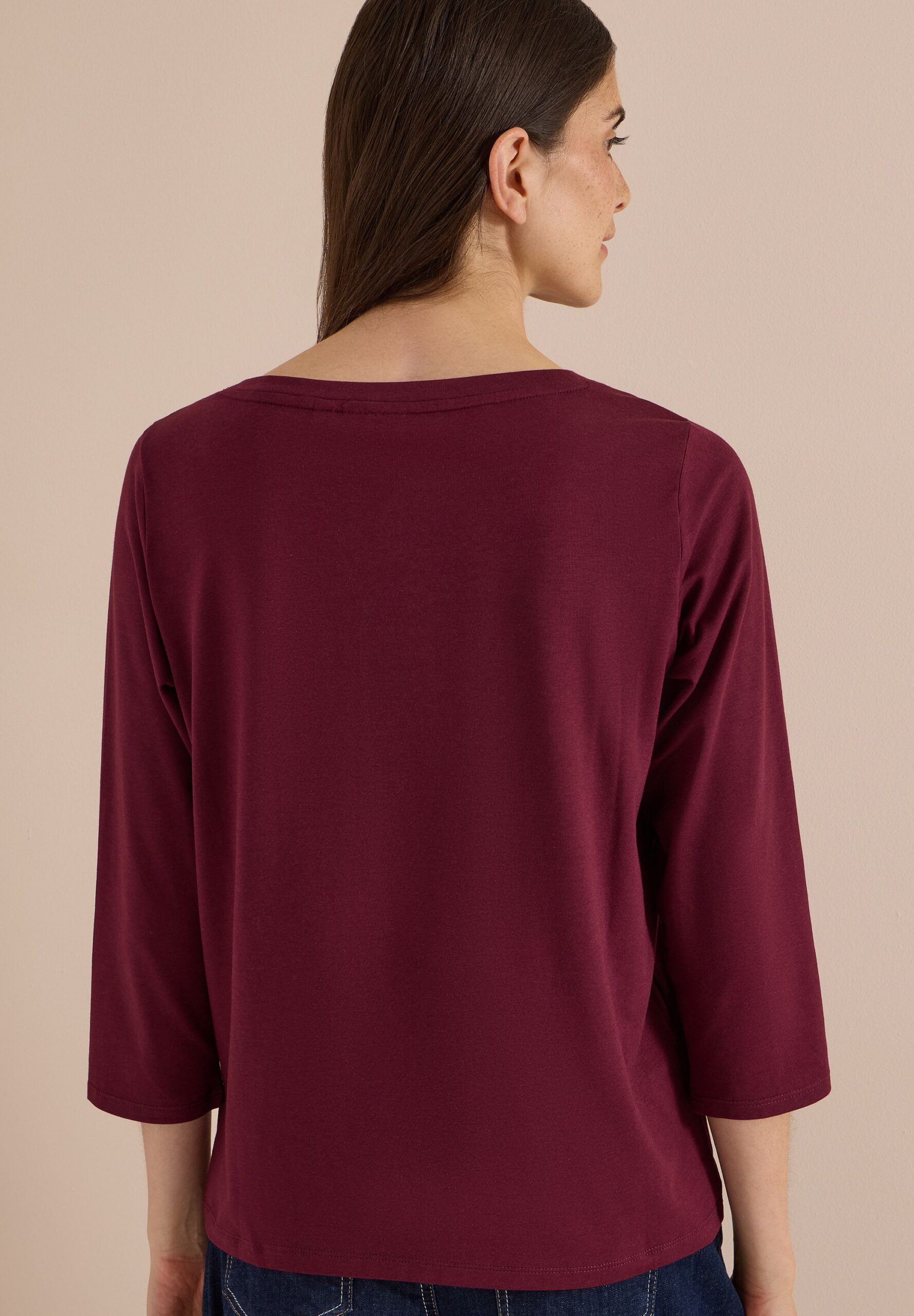 CECIL 3/4-Arm Shirt mit Boat Neck und Print – Bild 7