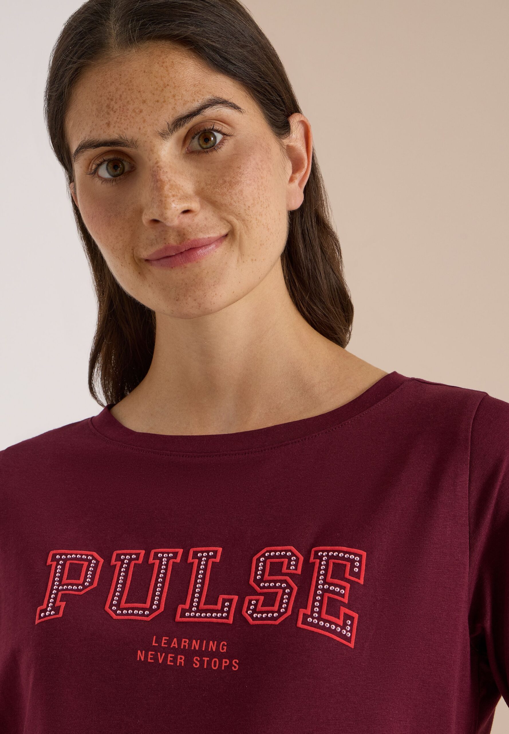 CECIL 3/4-Arm Shirt mit Boat Neck und Print – Bild 5