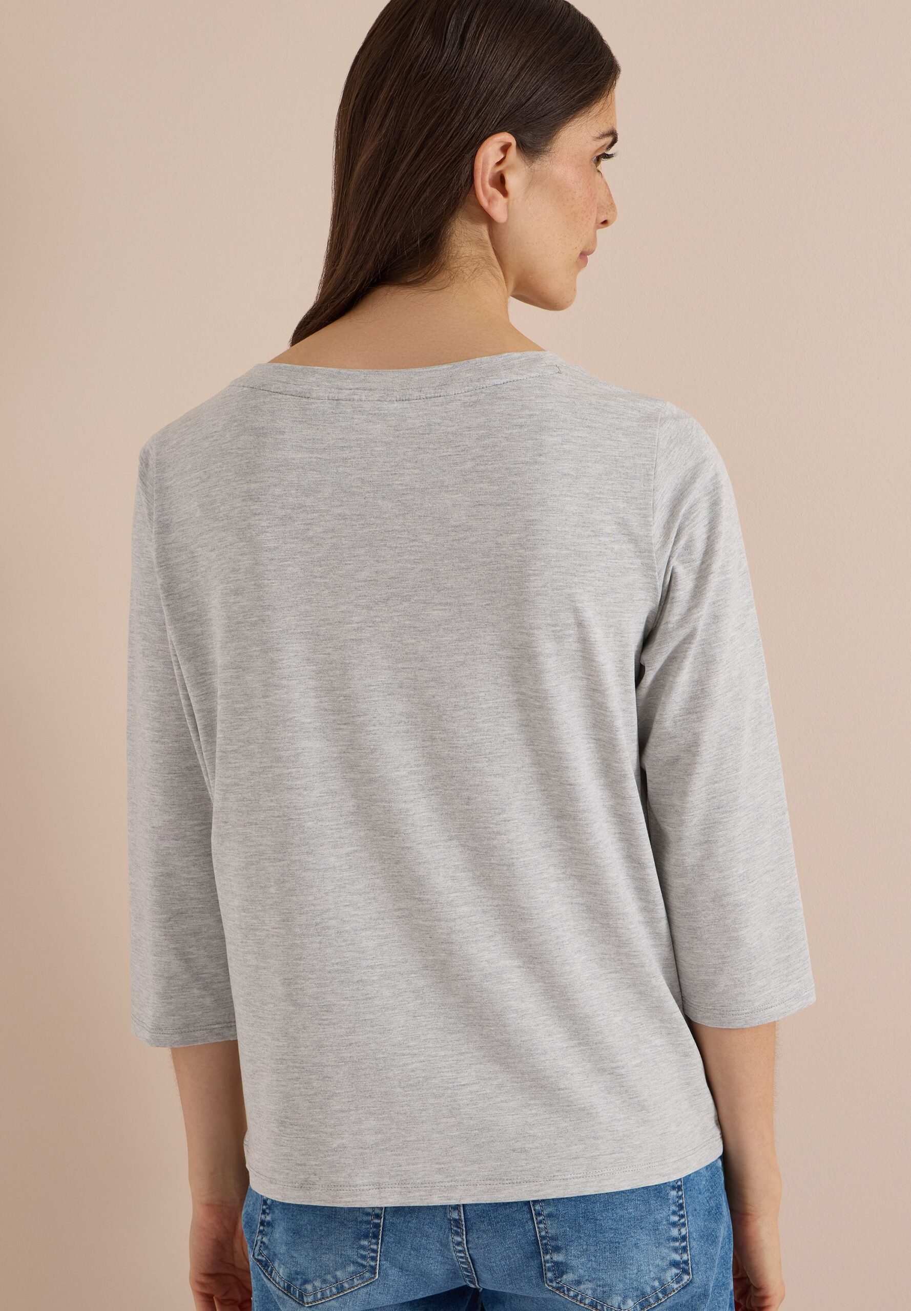 CECIL 3/4-Arm Shirt mit Boat Neck und Print – Bild 6