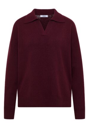 CECIL Langarm Strickpullover mit Polokragen