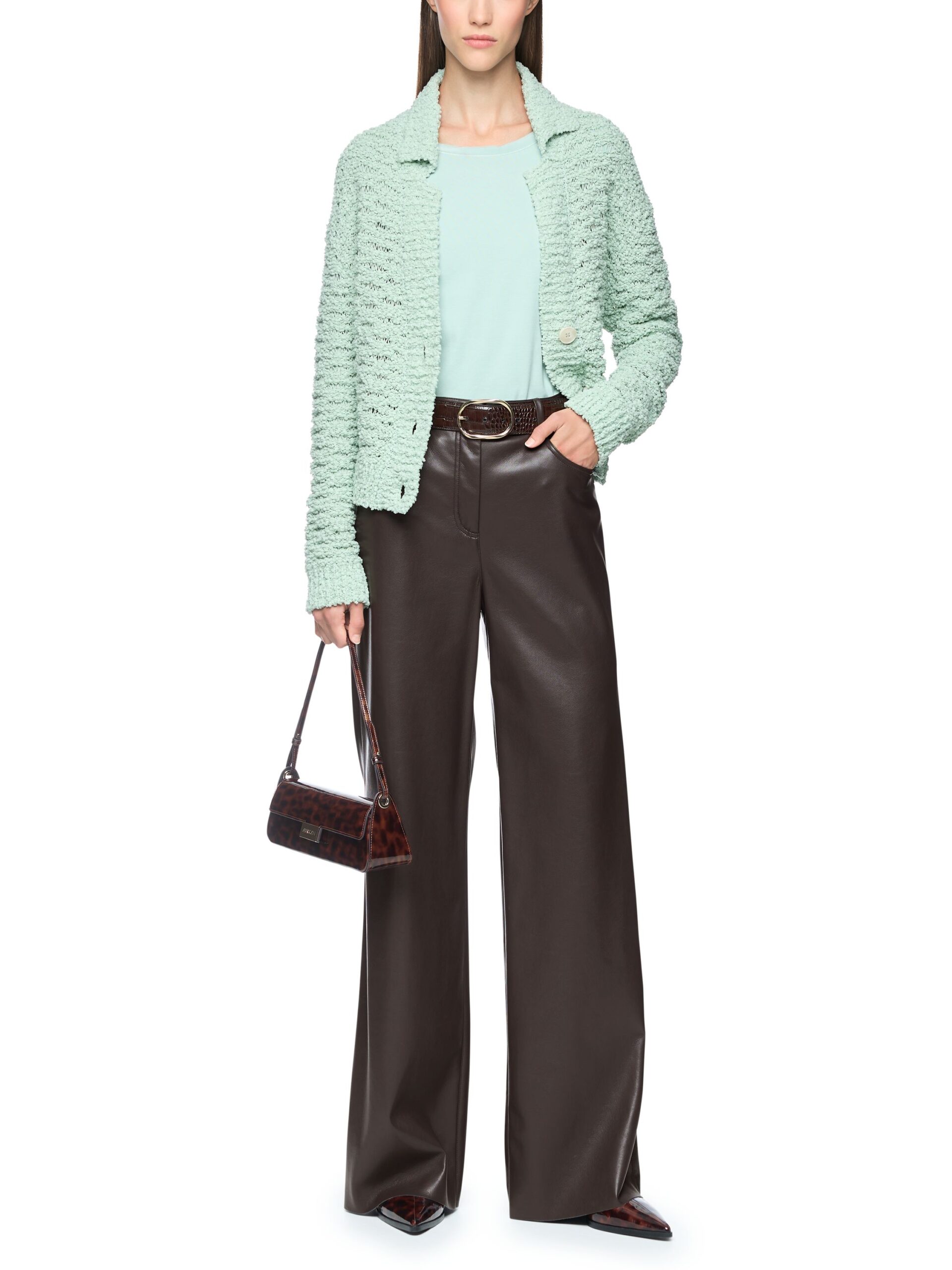 Marc Cain Pants Hose WARRI im Wide Fit und High Waist – Bild 2